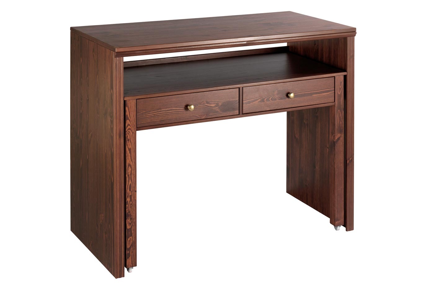 Schreibtisch HEINE HOME, braun, B:60cm H:88cm, Tische, Schreibtisch 3