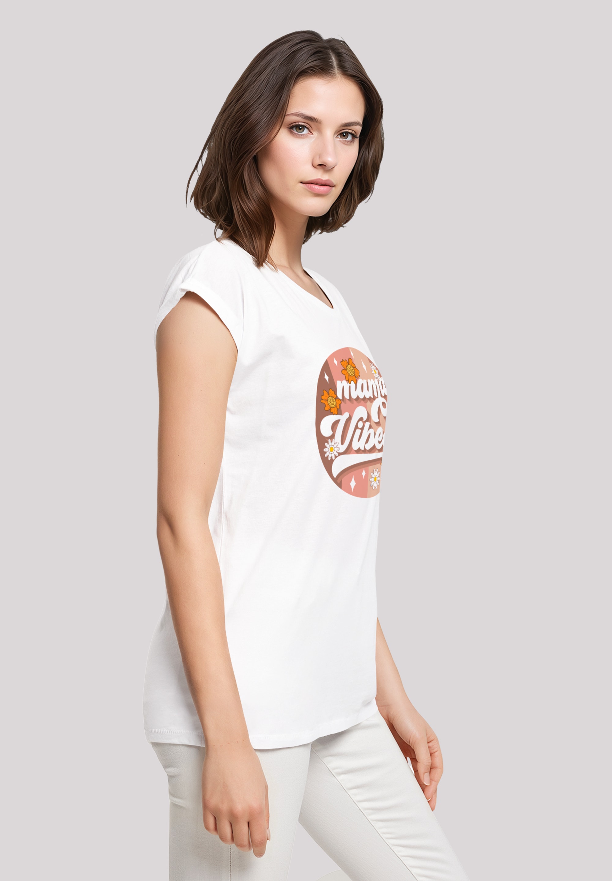F4NT4STIC T-Shirt »Mothers Day Mama Vibes Vintage Inspired Motherhood«, Premium Qualität