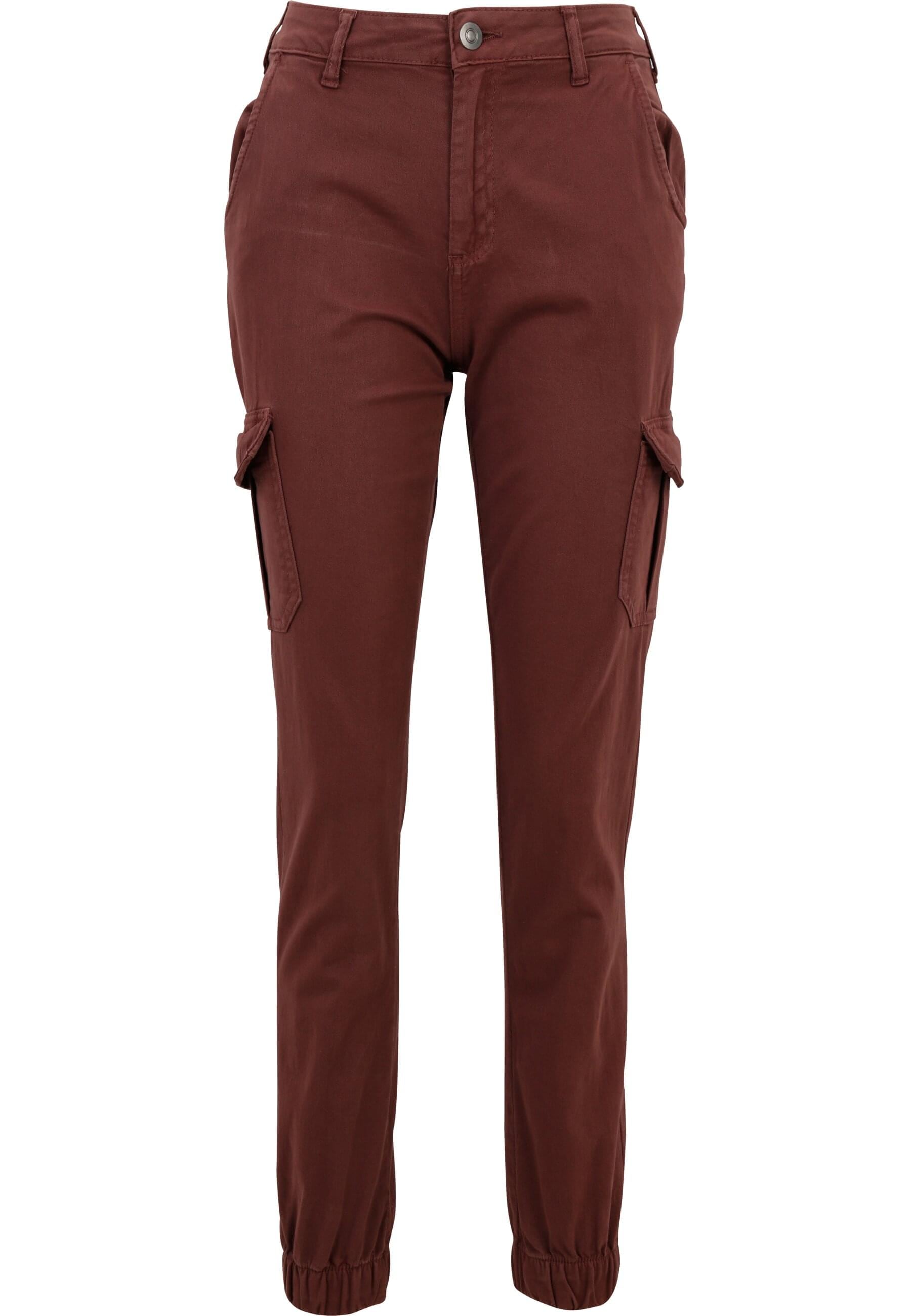 Cargohose »Urban Classics Damen Ladies High Waist Cargo Pants«, (1 tlg.)