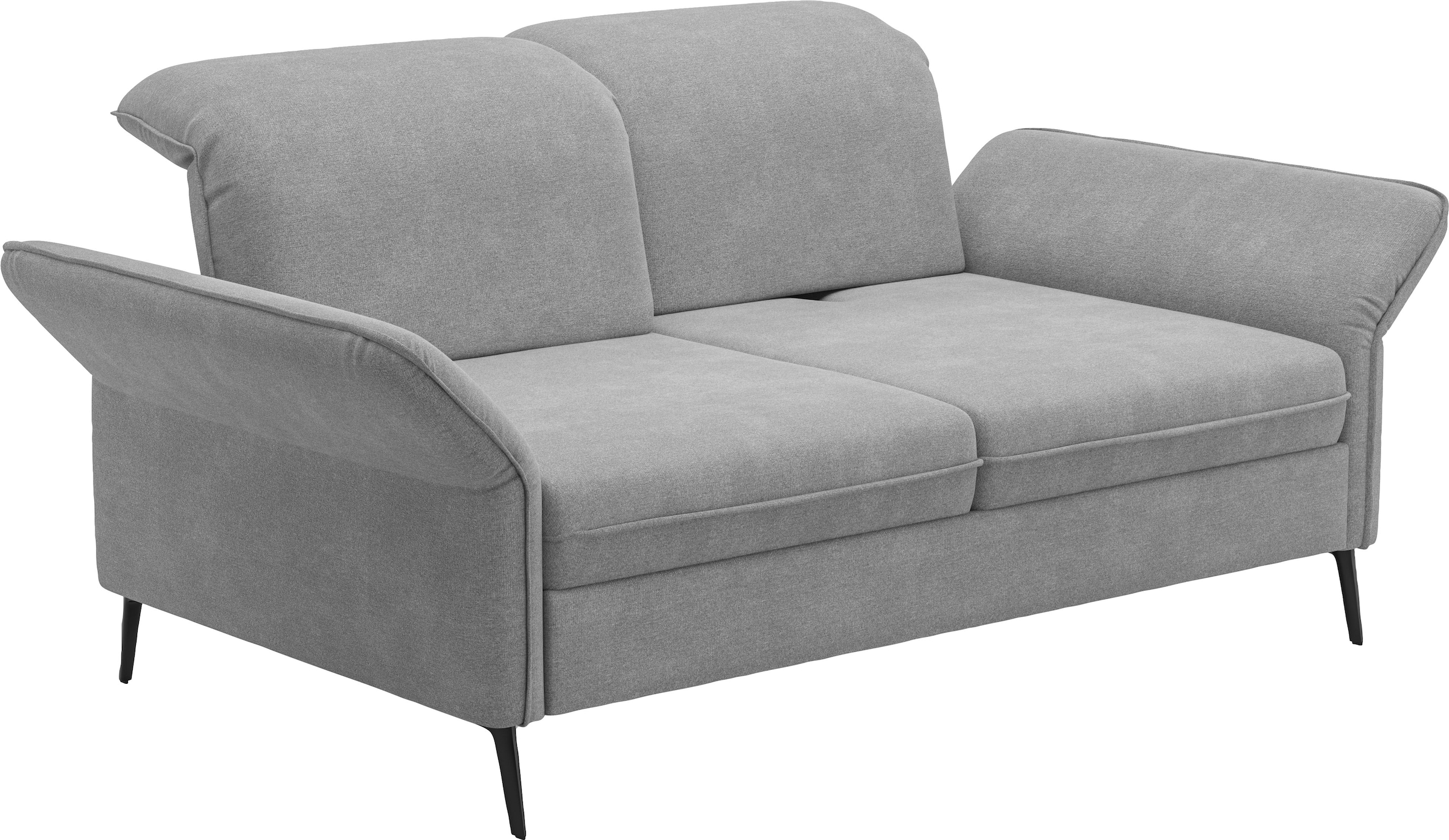 sit&more 2,5-Sitzer »Emely, inkl. Sitztiefenverstellung«, wahlweise mit Bettfunktion, Kopf- & Armteilverstellung