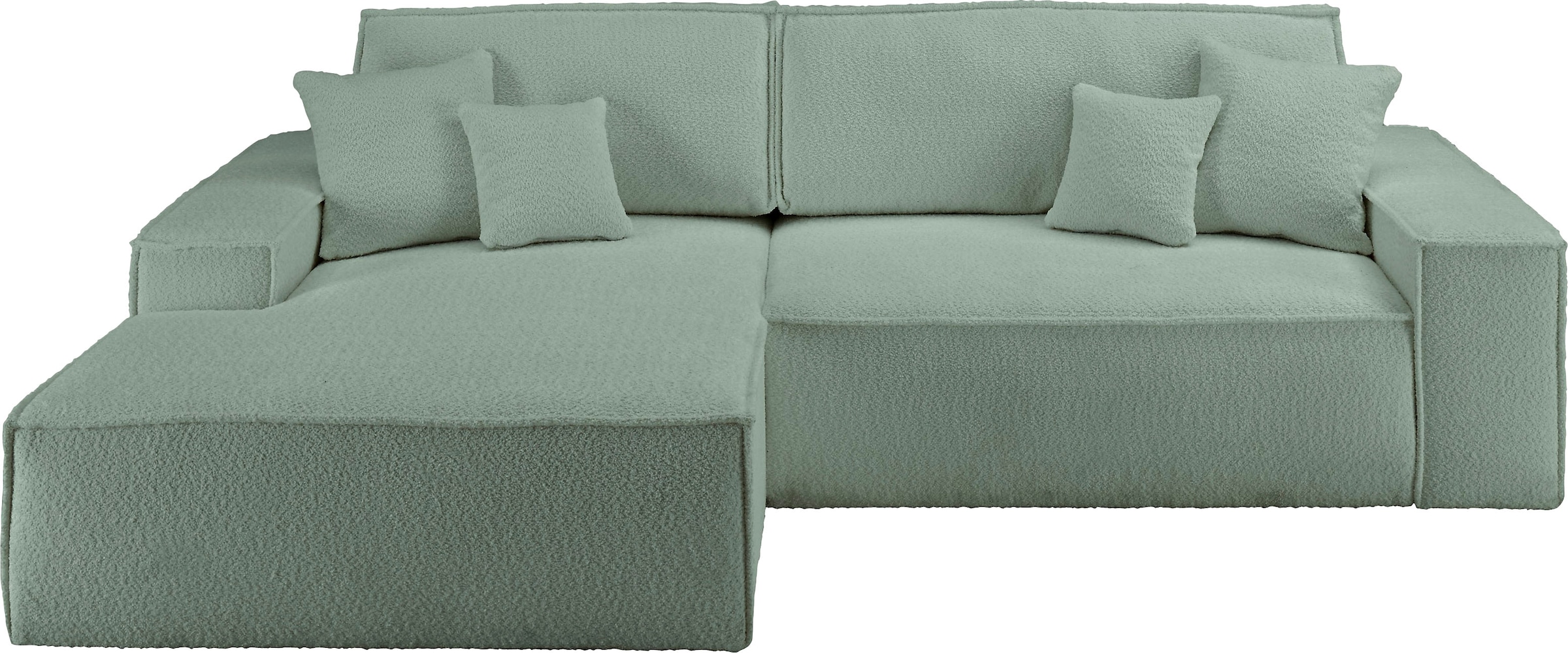 OTTO home Ecksofa "FINNLEY Schlafsofa 267 cm, L-Form mit Schlaffunktion & B günstig online kaufen