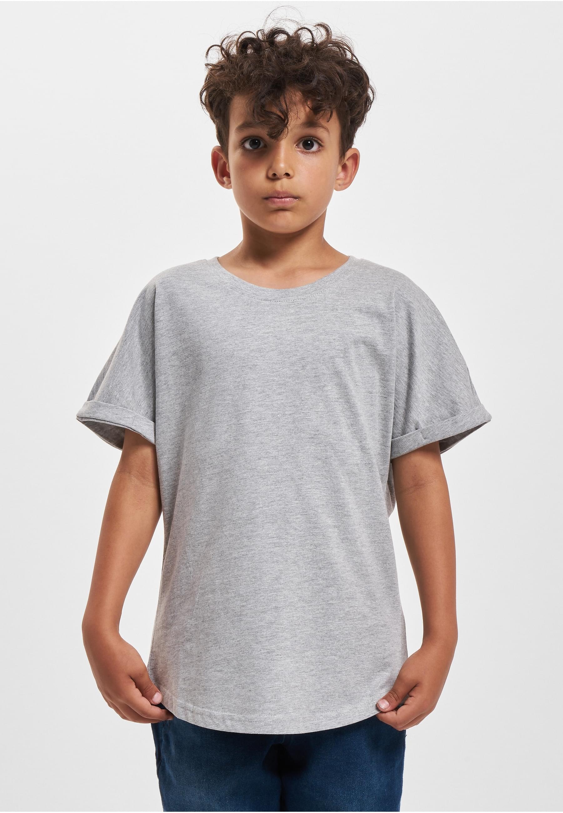 URBAN CLASSICS Longsleeve »Urban Classics Herren Boys Long Shaped Turnup Tee«, (1 tlg.)