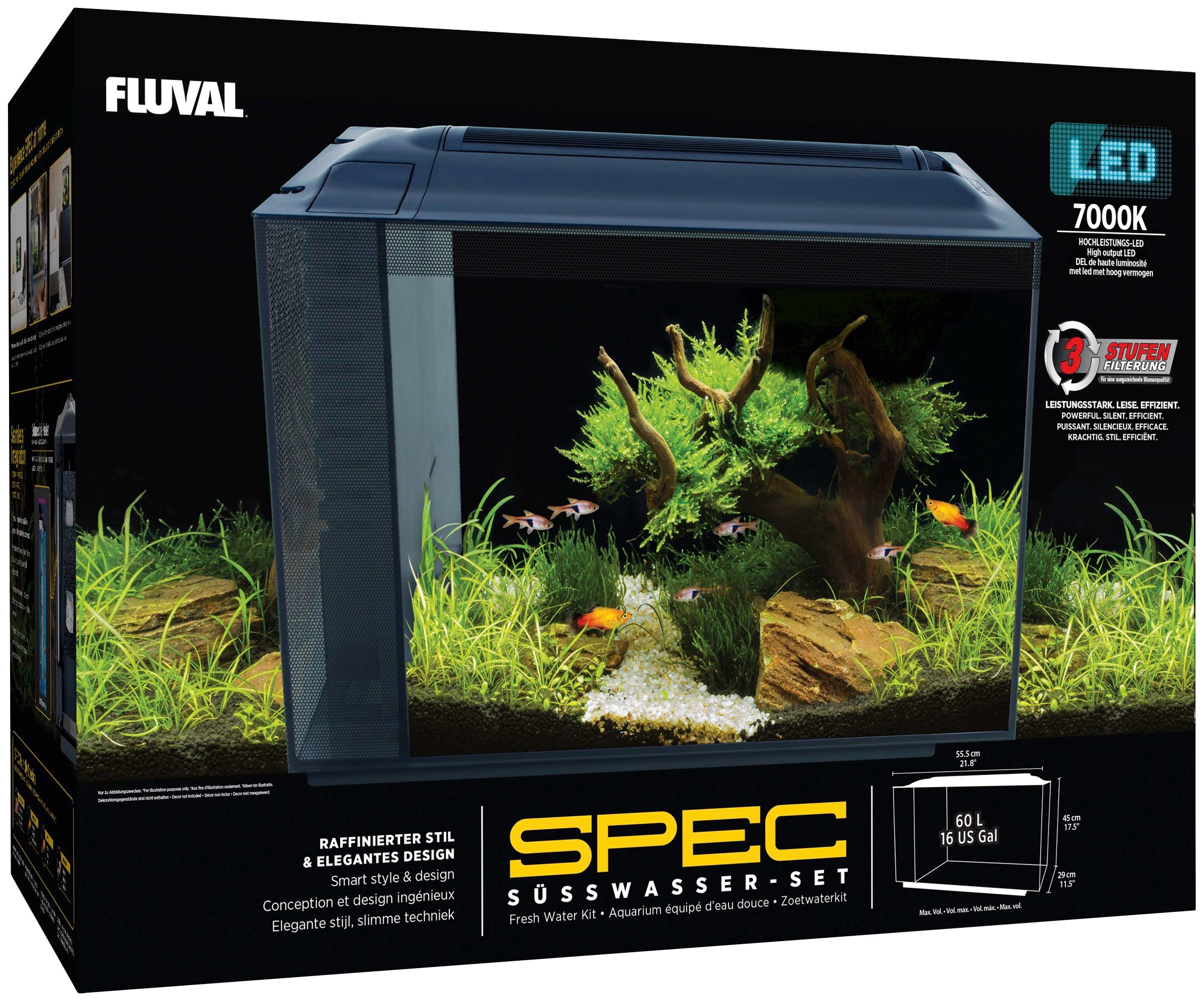 FLUVAL Aquarium »Spec BxTxH: günstig | XV cm 56x29x45 BAUR 60«