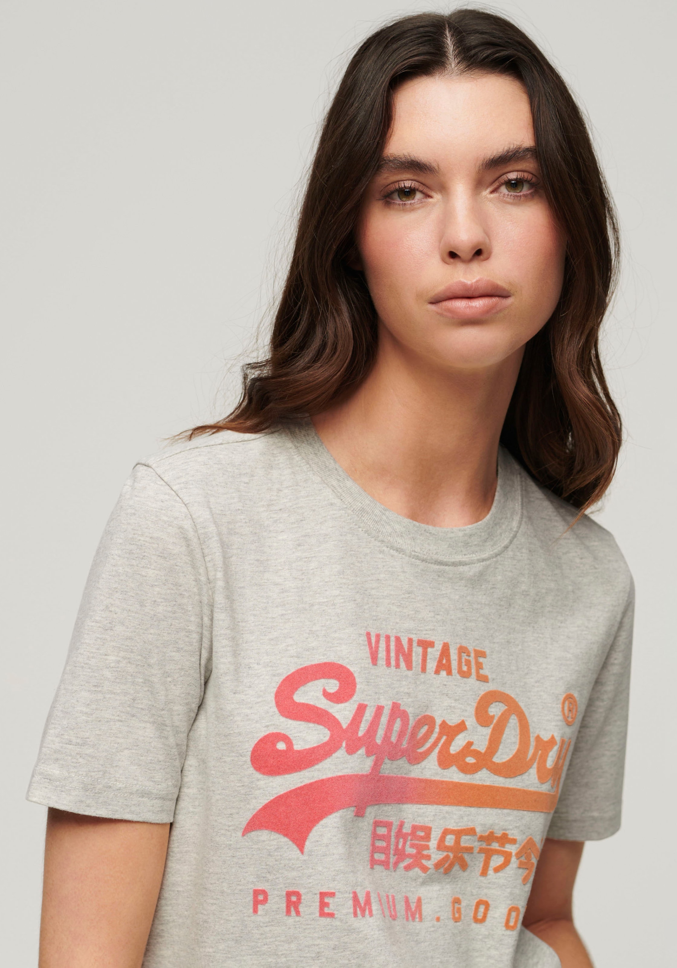 Superdry T-Shirt "TONAL VL GRAPHIC RELAXED TEE" günstig online kaufen