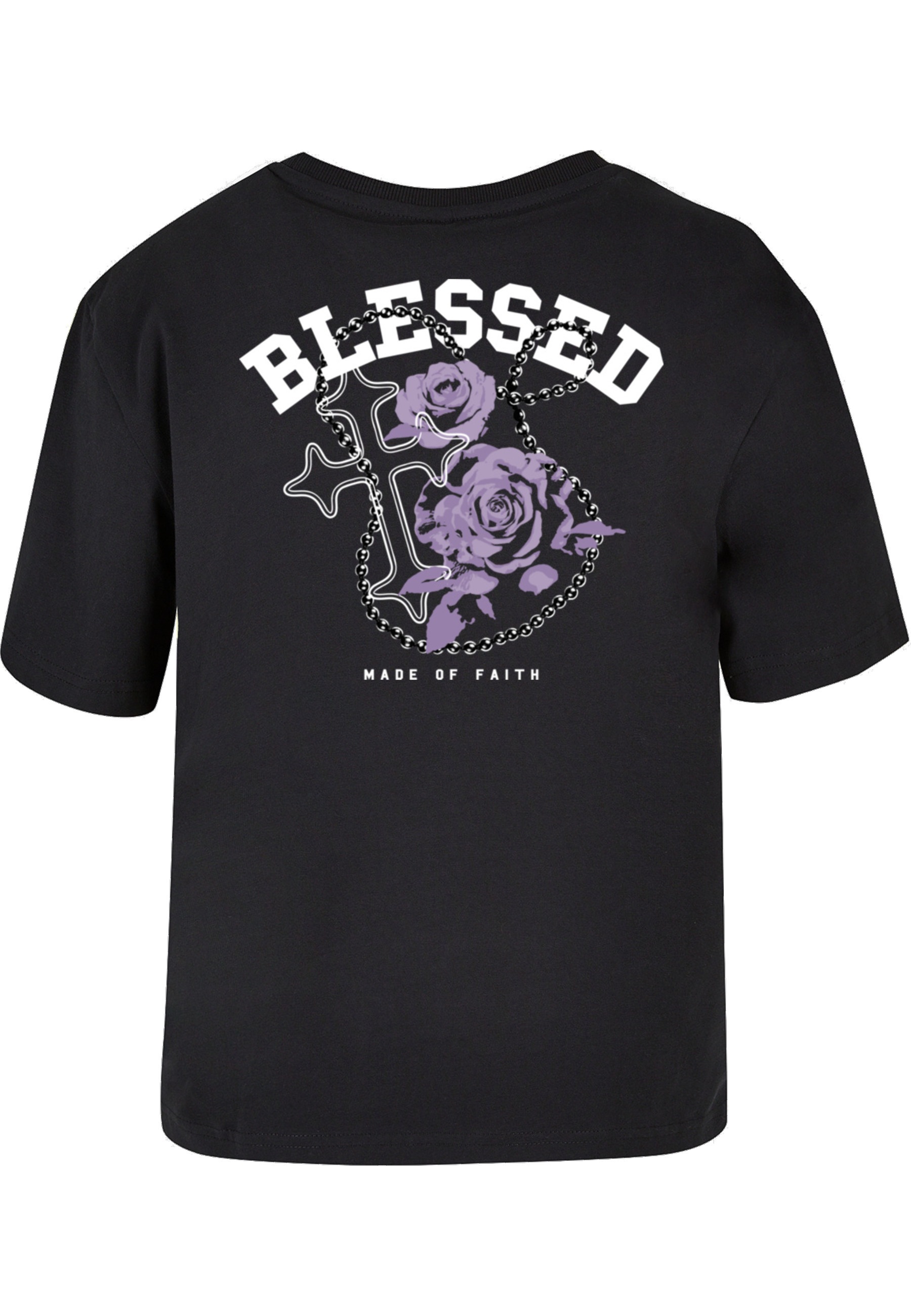 Miss Tee T-Shirt "Miss Tee Blessed Roses Tee" 1 Stk. günstig online kaufen