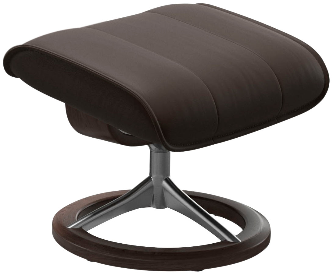 Stressless Fußhocker "Admiral" mit Signature Base, Gestell Wenge