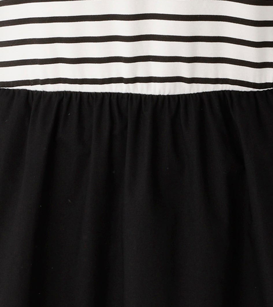 Aniston CASUAL Maxikleid Eingrifftaschen mit geringeltem, elastischen Oberteil - NEUE KOLLEKTION