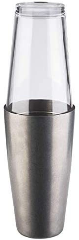 Buddys Cocktail Shaker "Buddy´s Bar - Boston" 700 ml Becher + 400 ml Glas, günstig online kaufen