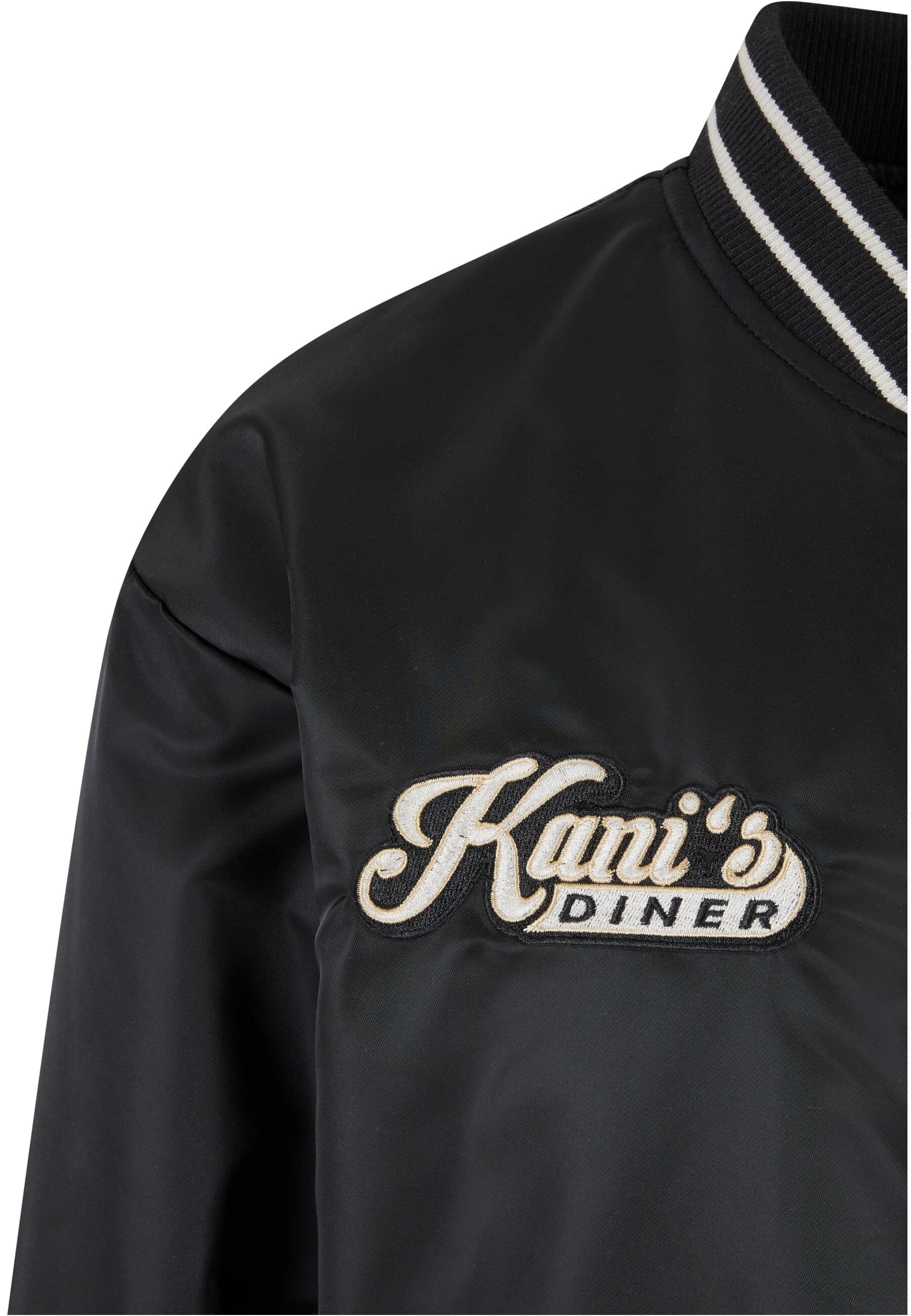 Karl Kani Allwetterjacke »Karl Kani Herren Karl Kani OG Diner Bowling Jacket«, (1 St.), ohne Kapuze