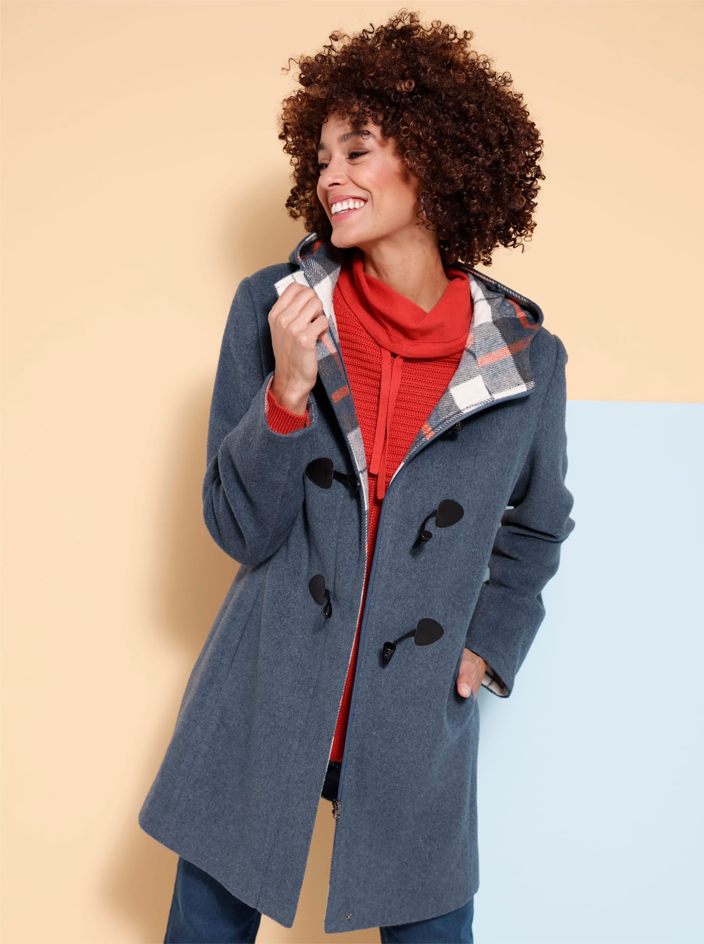 Classic Basics Langjacke mitKapuze günstig online kaufen