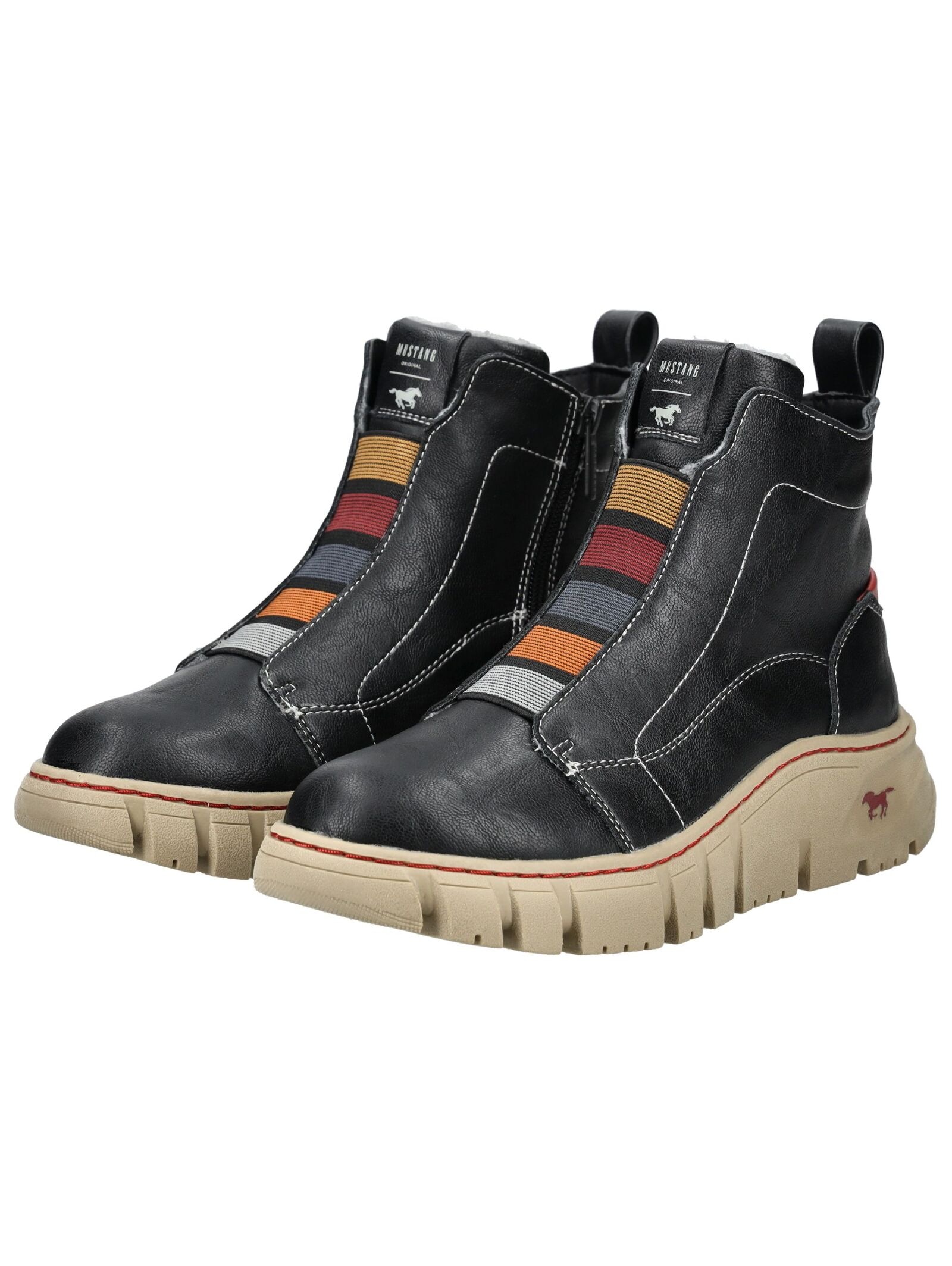 Mustang Shoes Stiefelette »Mustang Shoes Stiefelette Lederimitat«