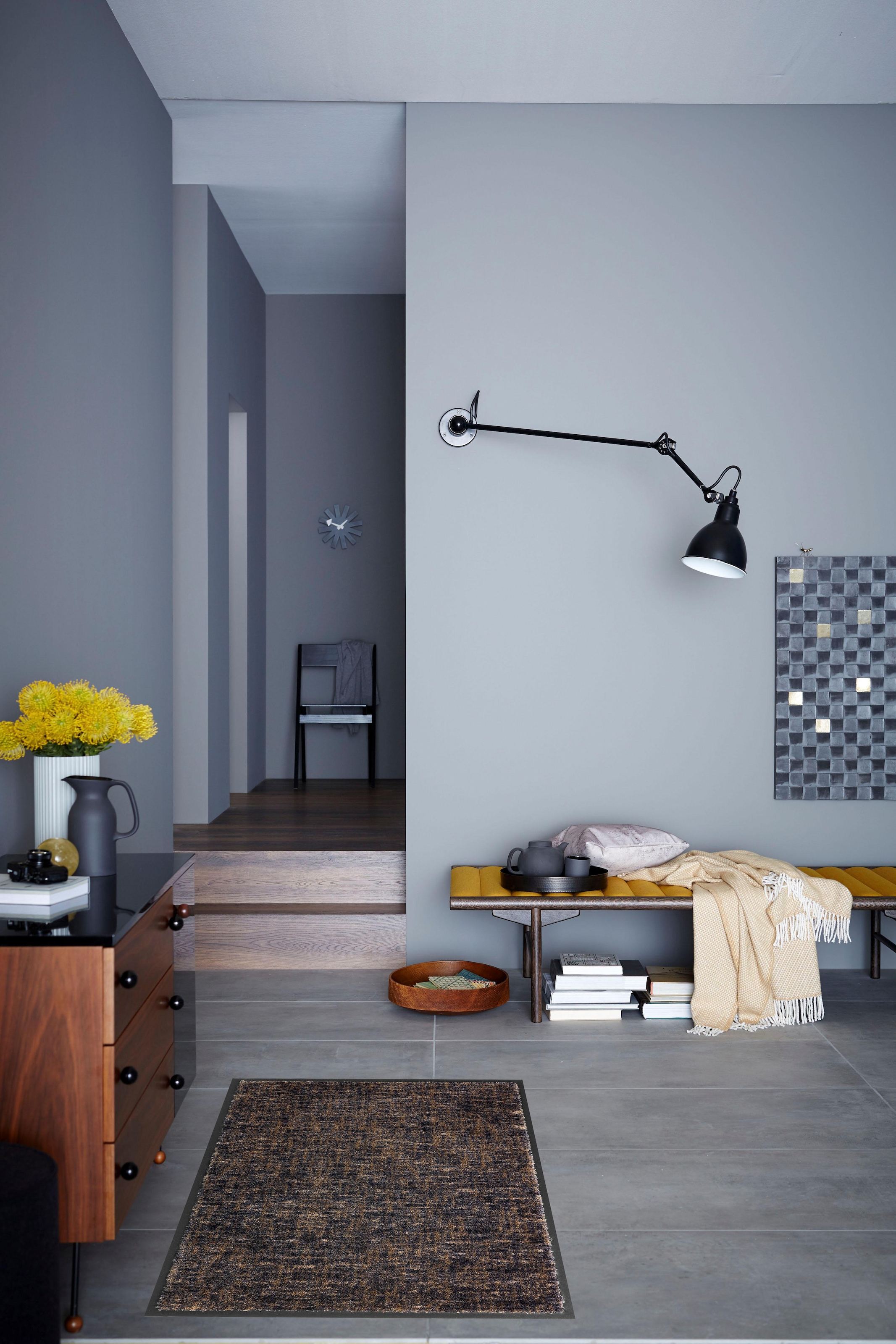 SCHÖNER WOHNEN-Kollektion Fußmatte »Miami 003« rechteckig 7 mm Höhe Schmutzfangmatte, waschbar