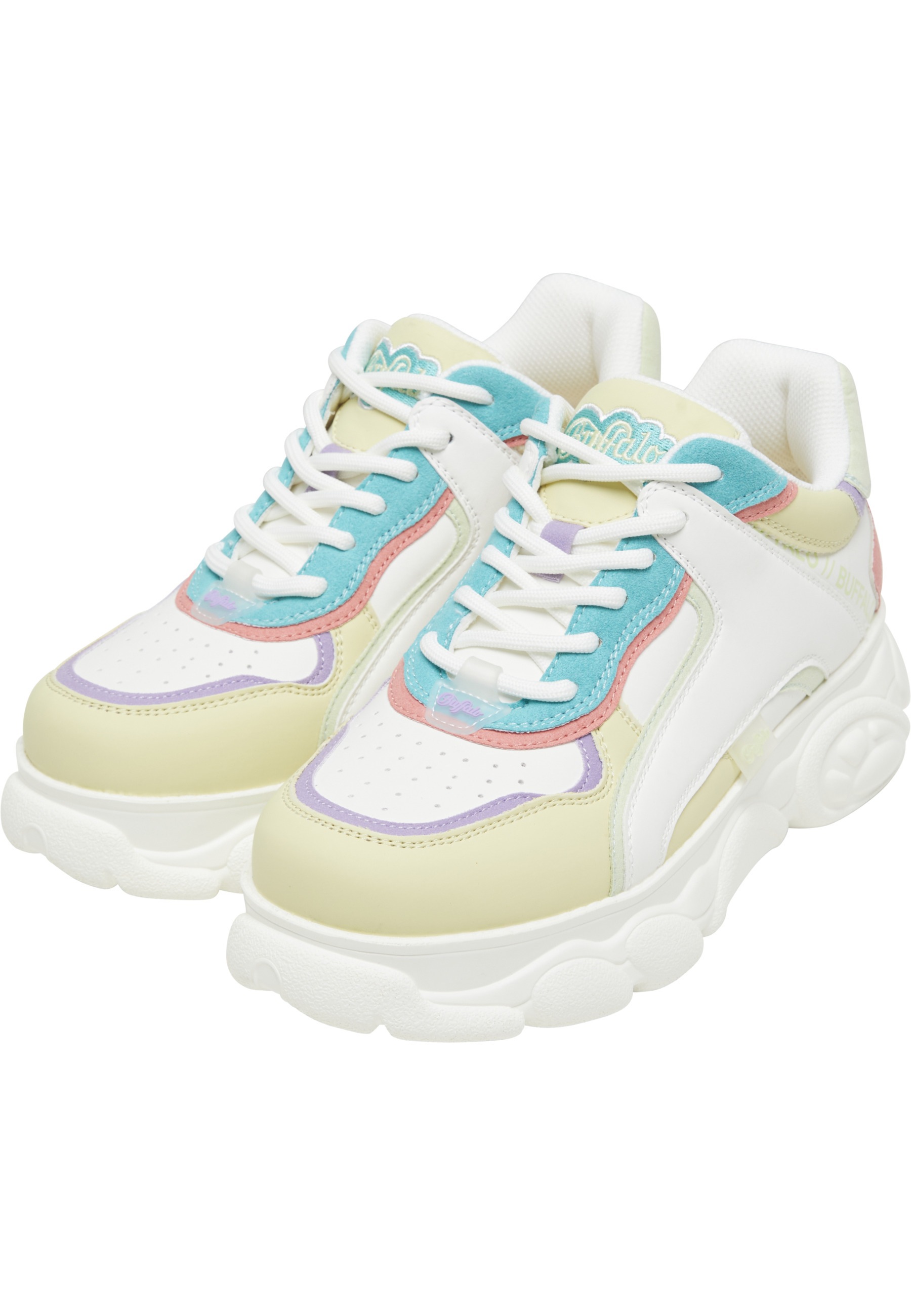 BUFFALO Damen Trainingsschuh "Buffalo CLD ECHO", Gr. 40gelb, lime, petrol, Polyurethan, Schuhe