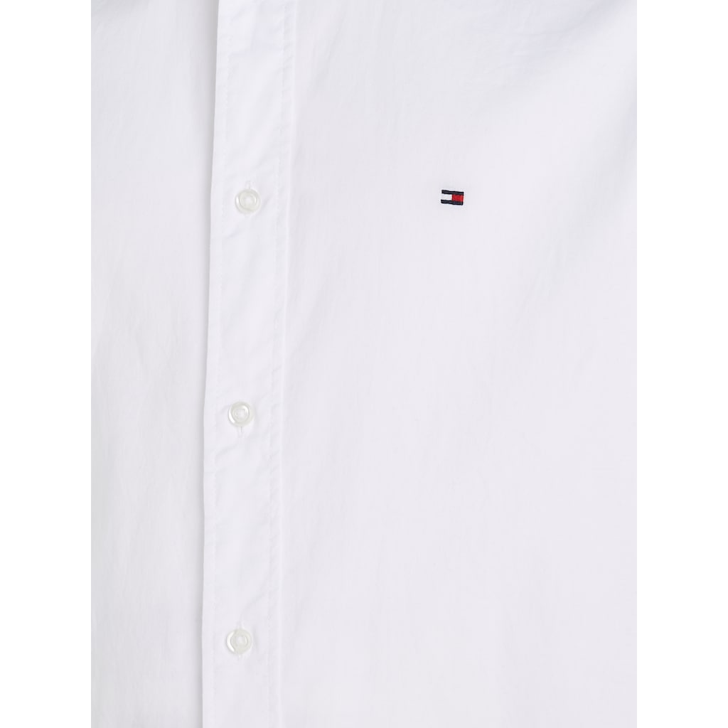 Tommy Hilfiger Langarmhemd »LA-Hemd Flex Poplin«