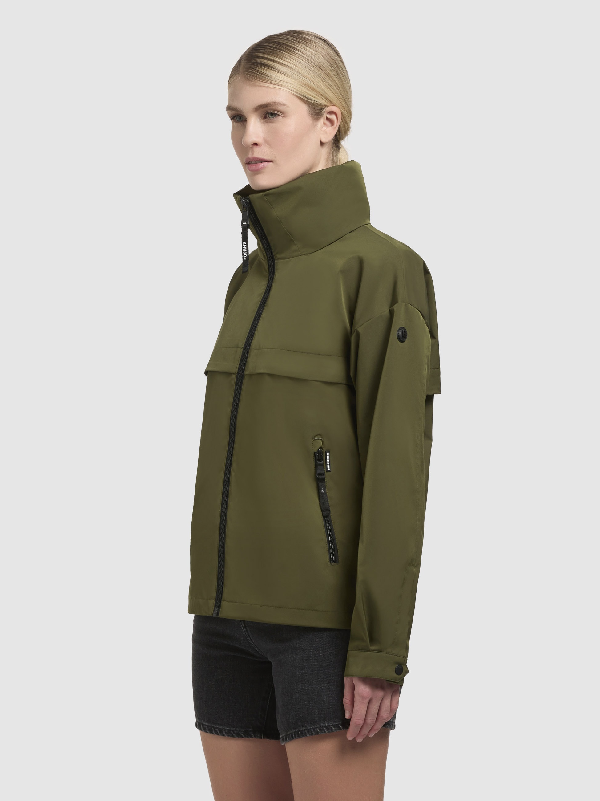 khujo Anorak »RAIBE«, mit Kapuze