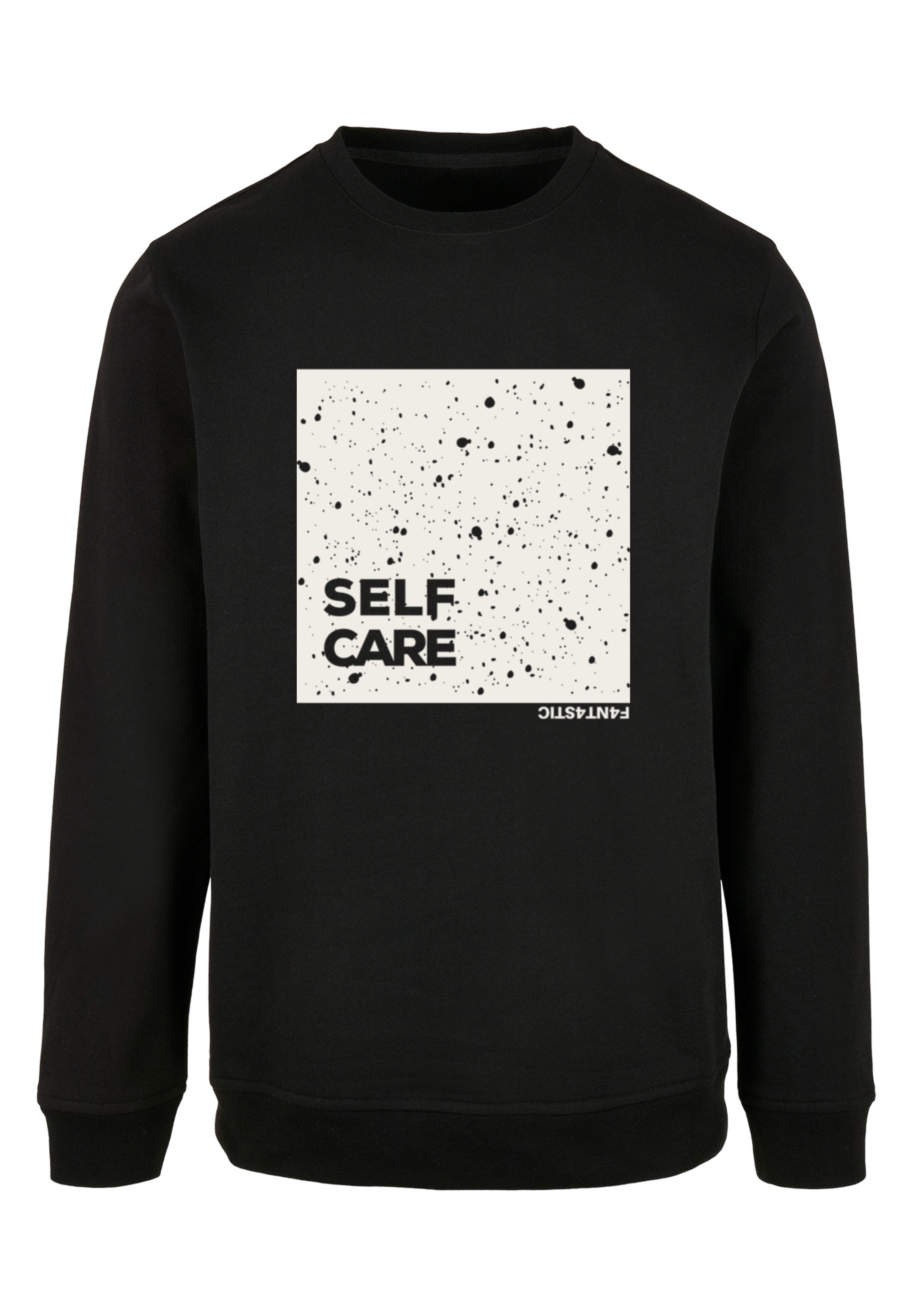 F4NT4STIC Kapuzenpullover »SELF CARE CREWNECK«, Print