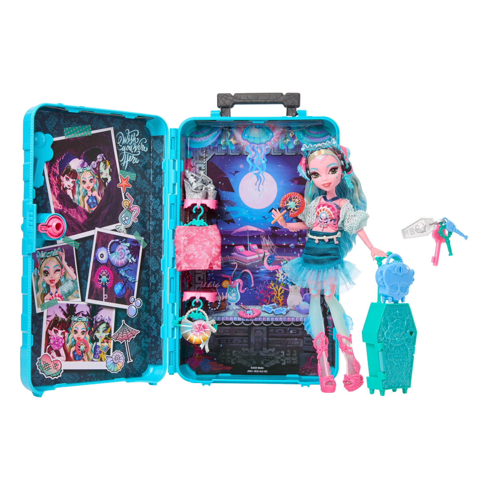 MonsterHigh™ Anziehpuppe »Monster High Verborgene Schätze Oase Lagoona«