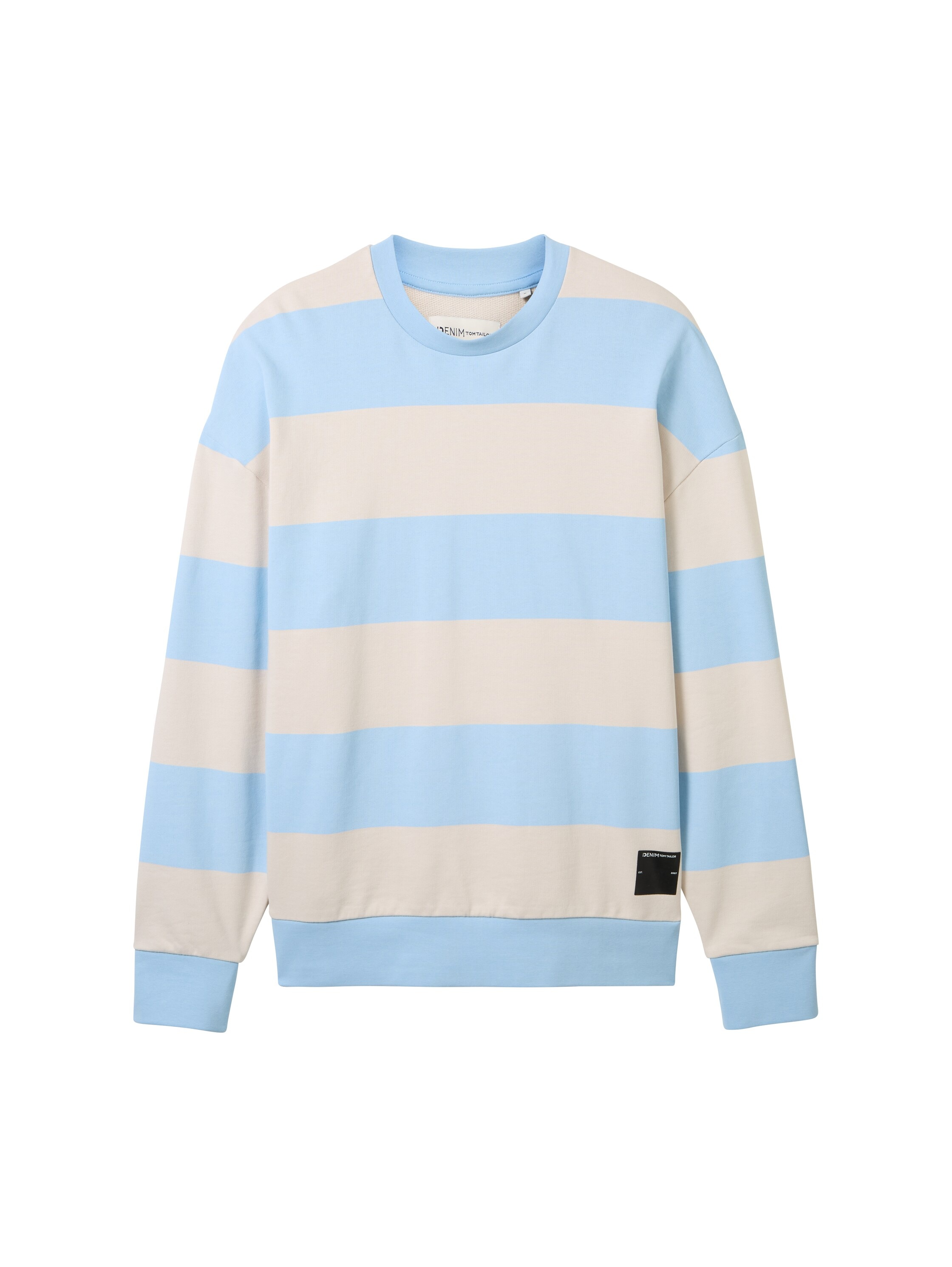 TOM TAILOR Denim Sweatshirt, mit Colorblocking