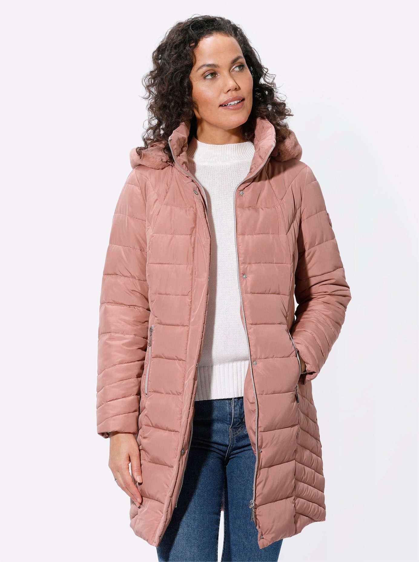 Casual Looks Steppjacke, mit Kapuze günstig online kaufen