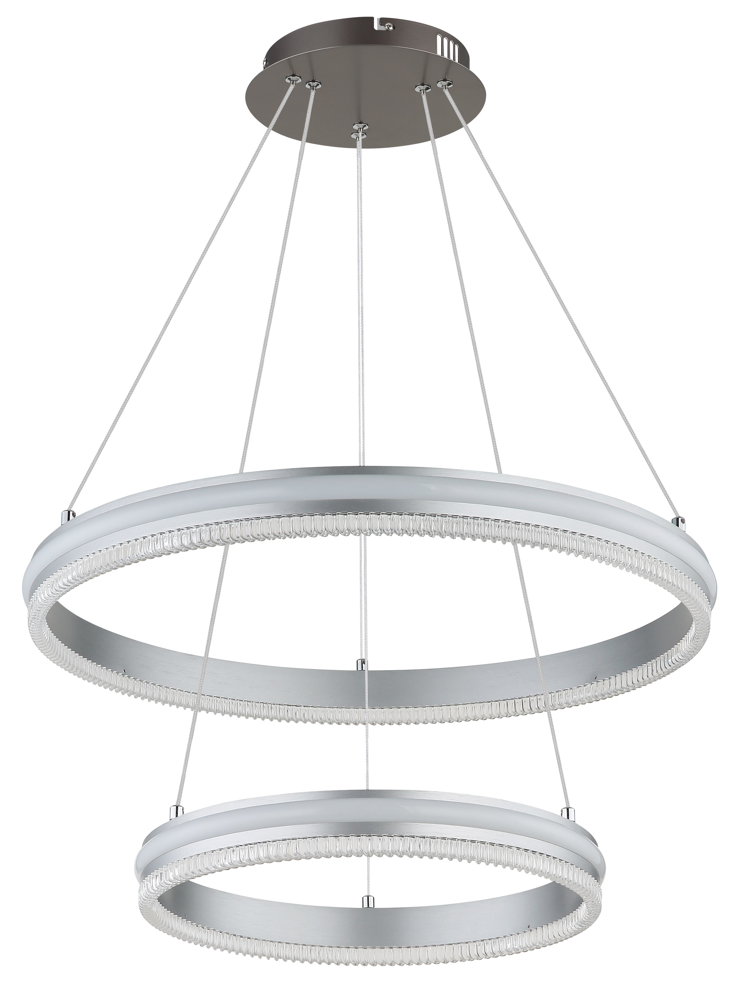 GLOBO LIGHTING Hängeleuchte »FRANCINE« LED-Modul 1 Stk. Smarte LED-Hängeleuchte, dimmbar, Fernbedienung, modern