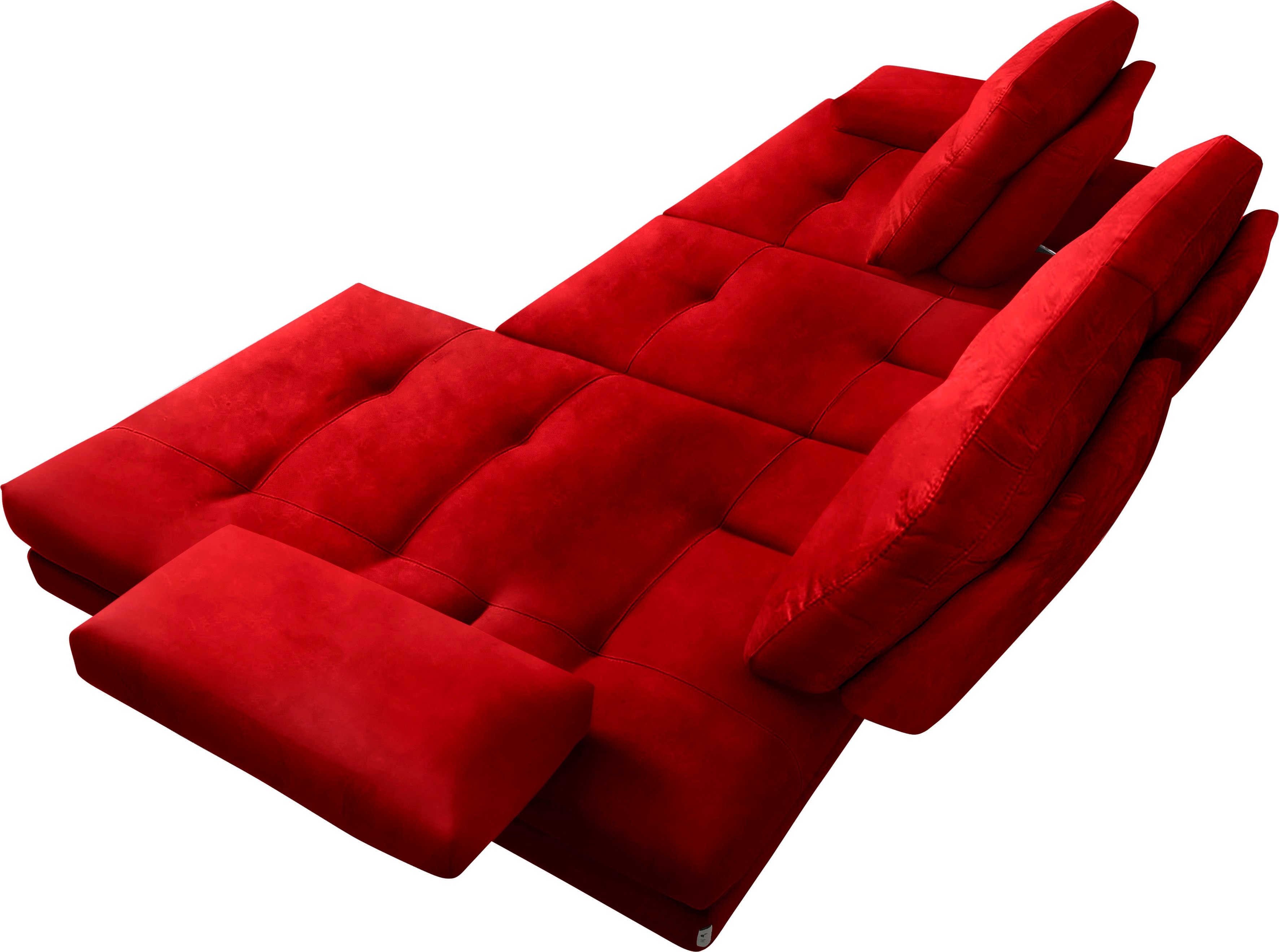 Thumbnail - CALIA ITALIA Ecksofa "Toby Wing, L-Form, Designsofa mit sensationellem Sitzkomfort" inklusive Sitztiefenverstellung, Füß...