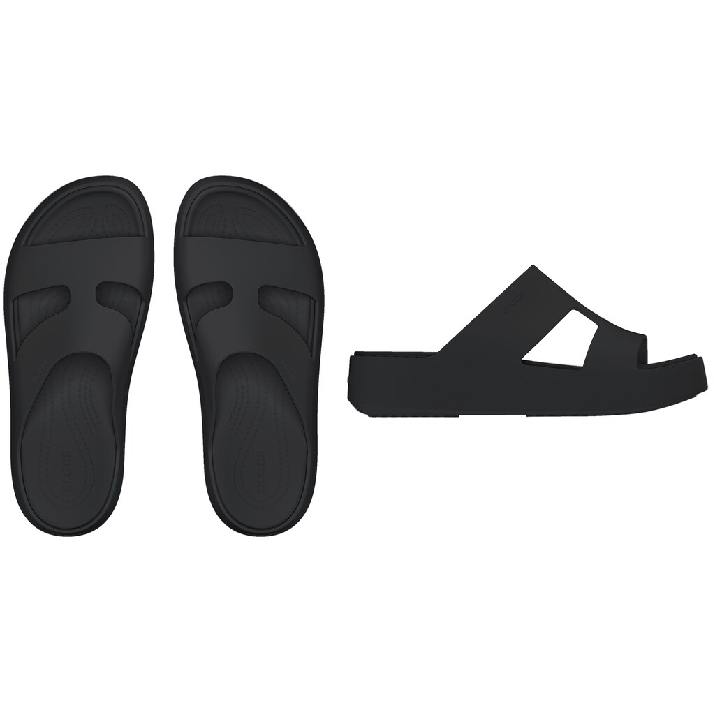 Crocs Badepantolette »Getaway Platform H-Strap«