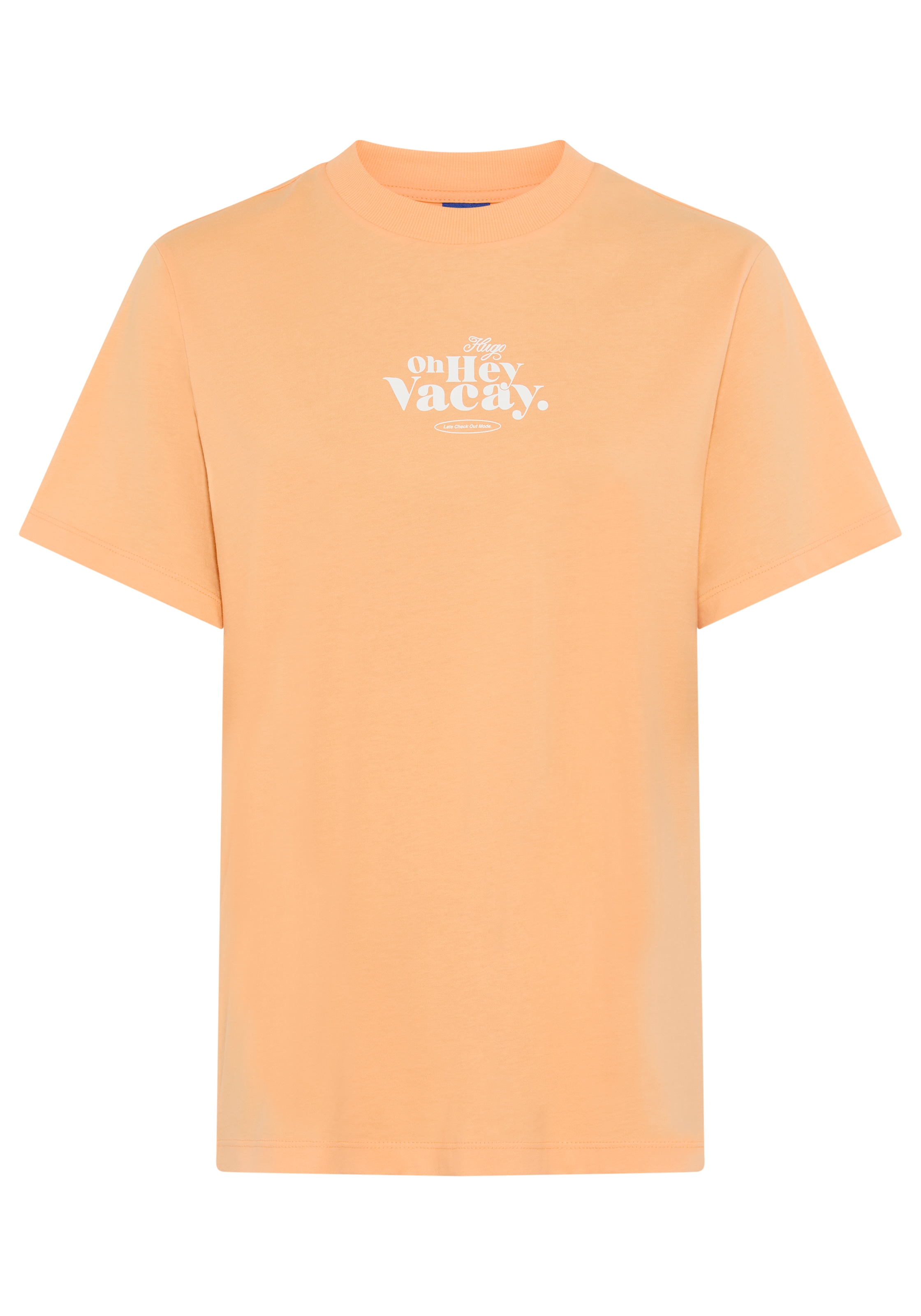 HUGO Blue T-Shirt "Vintage Tee" mit Rundhals, bedruckt günstig online kaufen