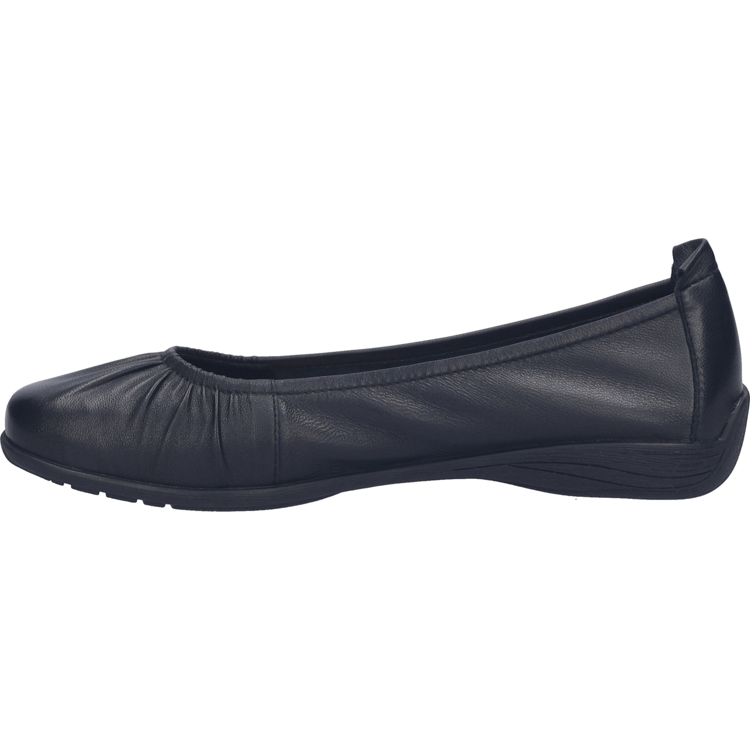 Ballerina JOSEF SEIBEL "Fenja 36, black-black", Damen, Gr. 36, schwarz (schwarz, schwarz), Obermaterial: 100% Rindsleder Leather cow., Schuhe Ballerina 2