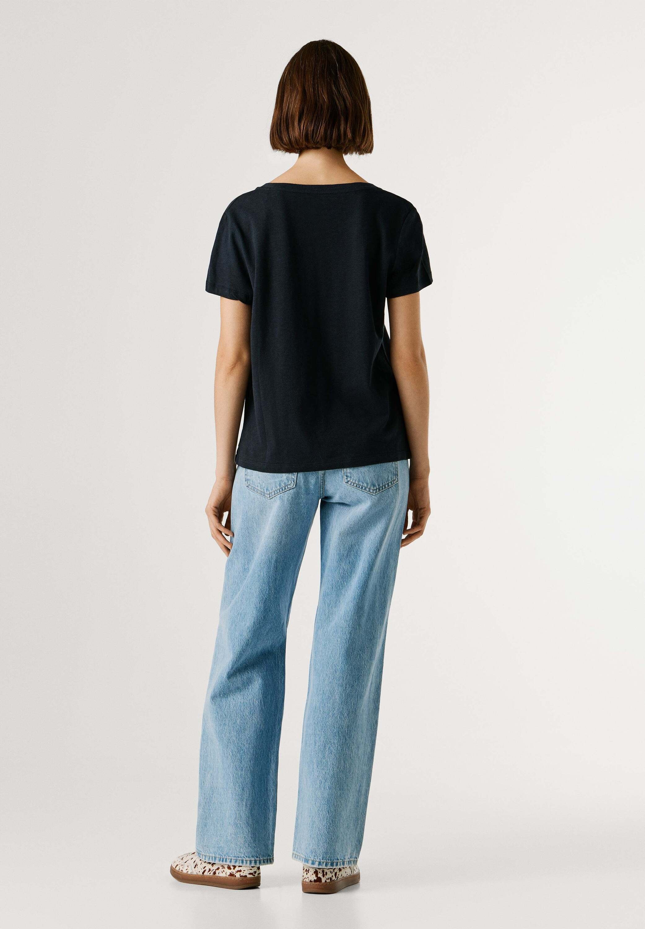 Pepe Jeans T-Shirt »basic t-shirt MEGAN V-NECK«