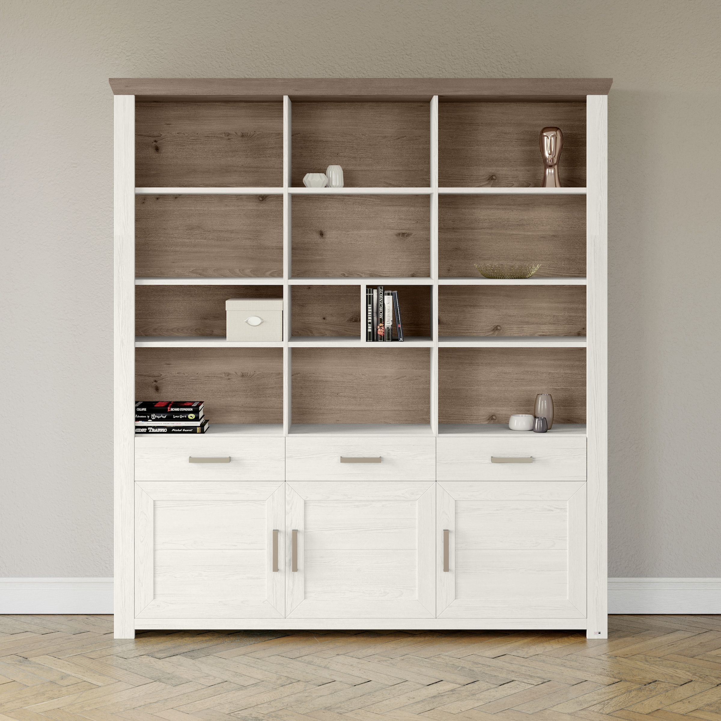 set one by Musterring Aktenregal "York", offenes Design, wahlweise mit Bele günstig online kaufen