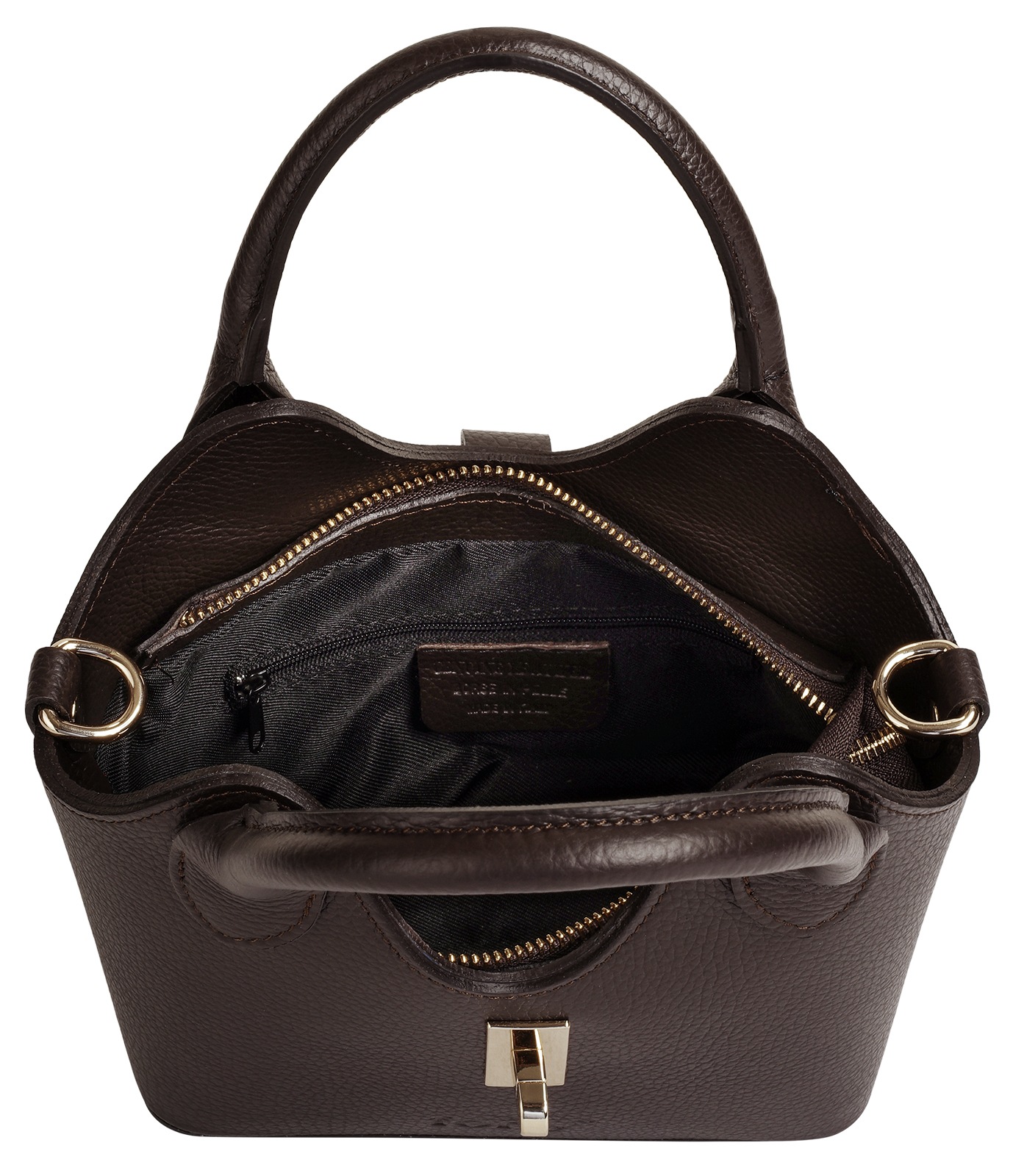 forty° Henkeltasche »LANVERRA - S« echt Leder, Made in Italy