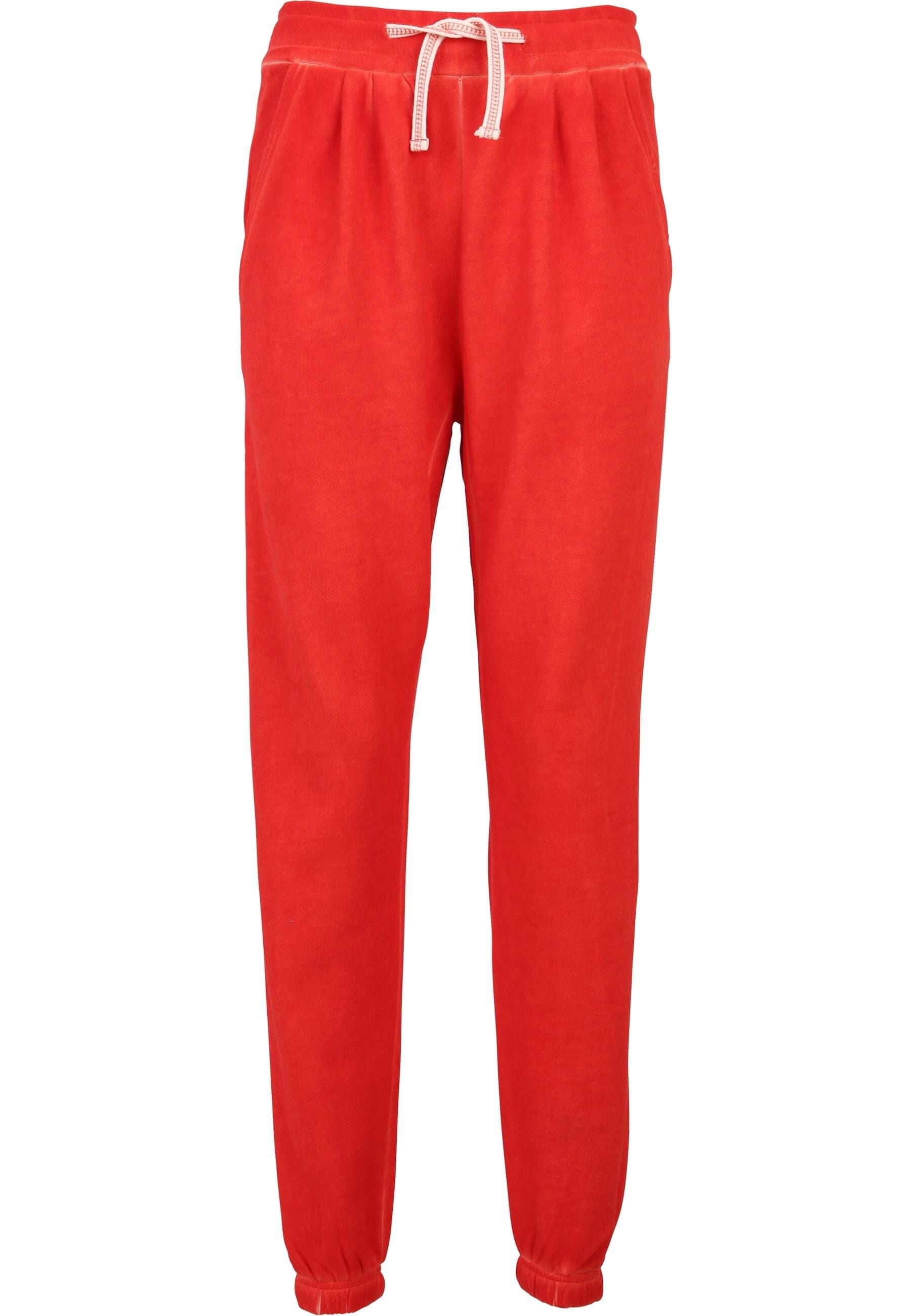 URBAN CLASSICS Stoffhose "Urban Classics Damen Ladies Spray Dye Sweatpant" günstig online kaufen