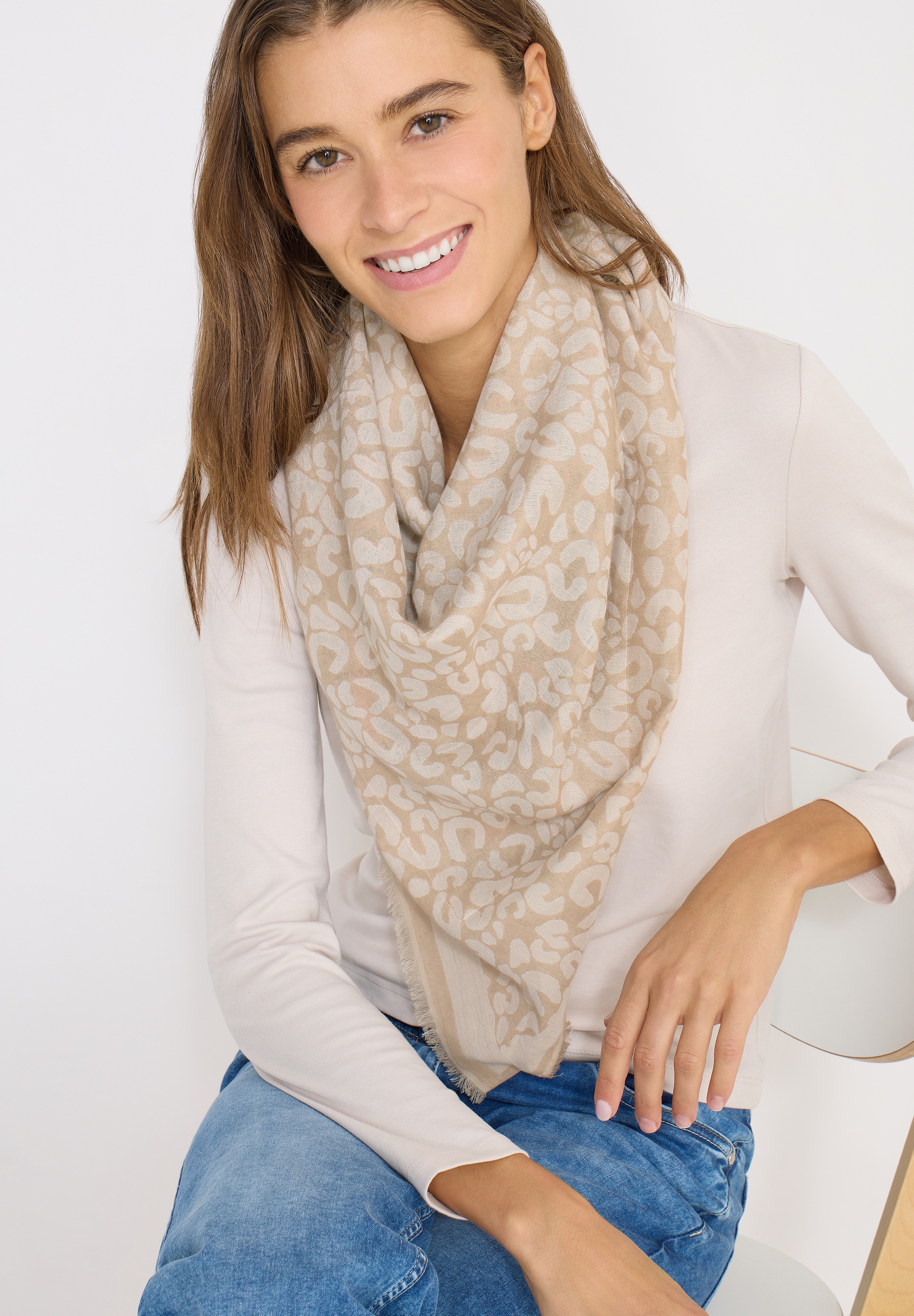 Cecil Halstuch mit buntem Muster günstig online kaufen