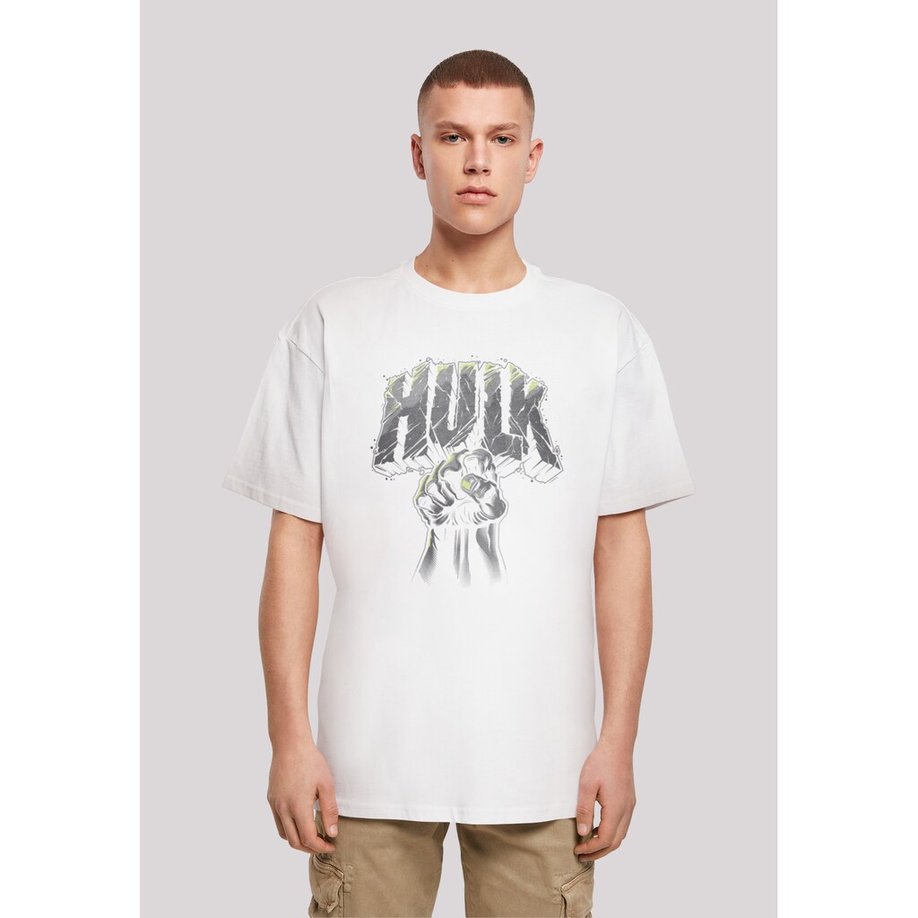 F4NT4STIC T-Shirt »Marvel Hulk Punch Logo«