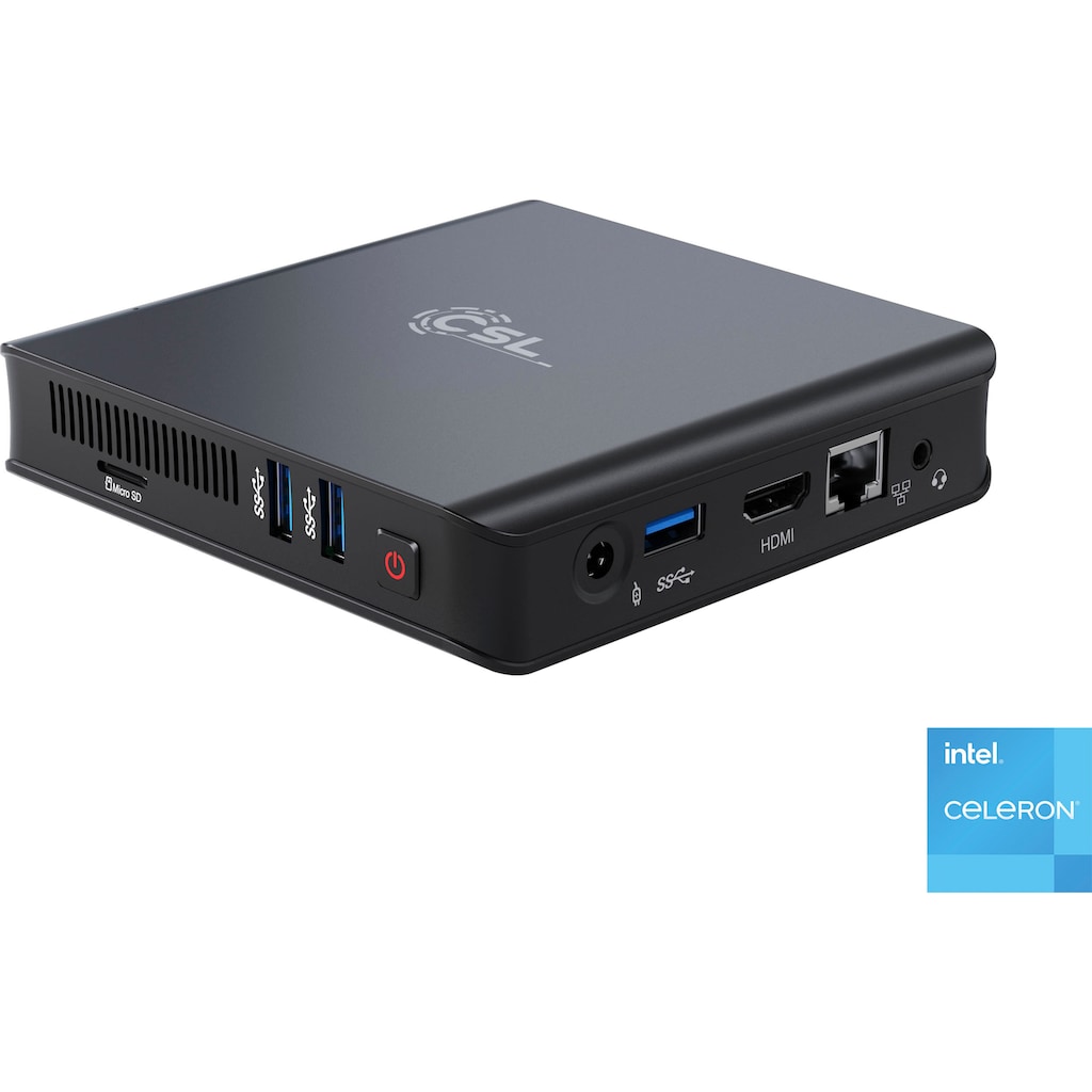 CSL Mini-PC »Narrow Box Ultra HD Compact v5«