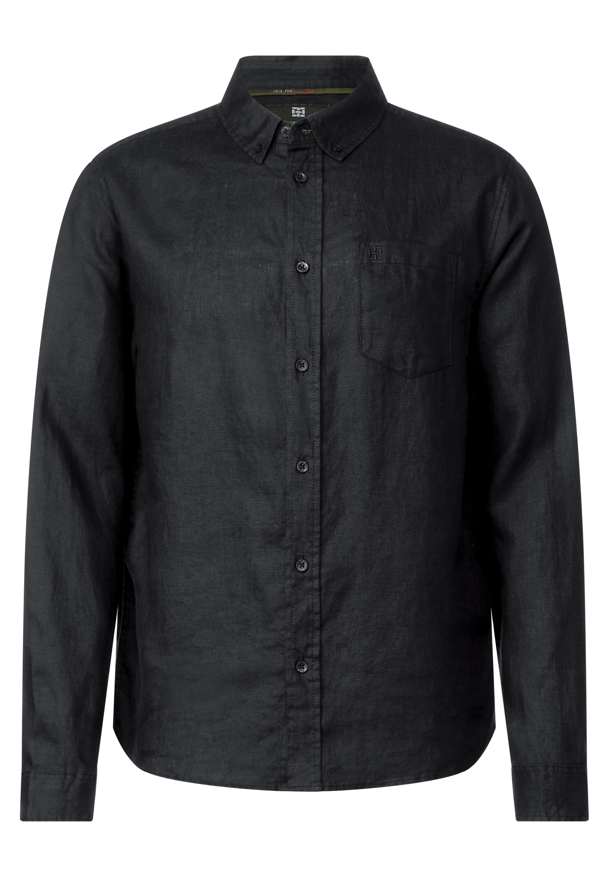 STREET ONE MEN Langarmhemd, soft und weich