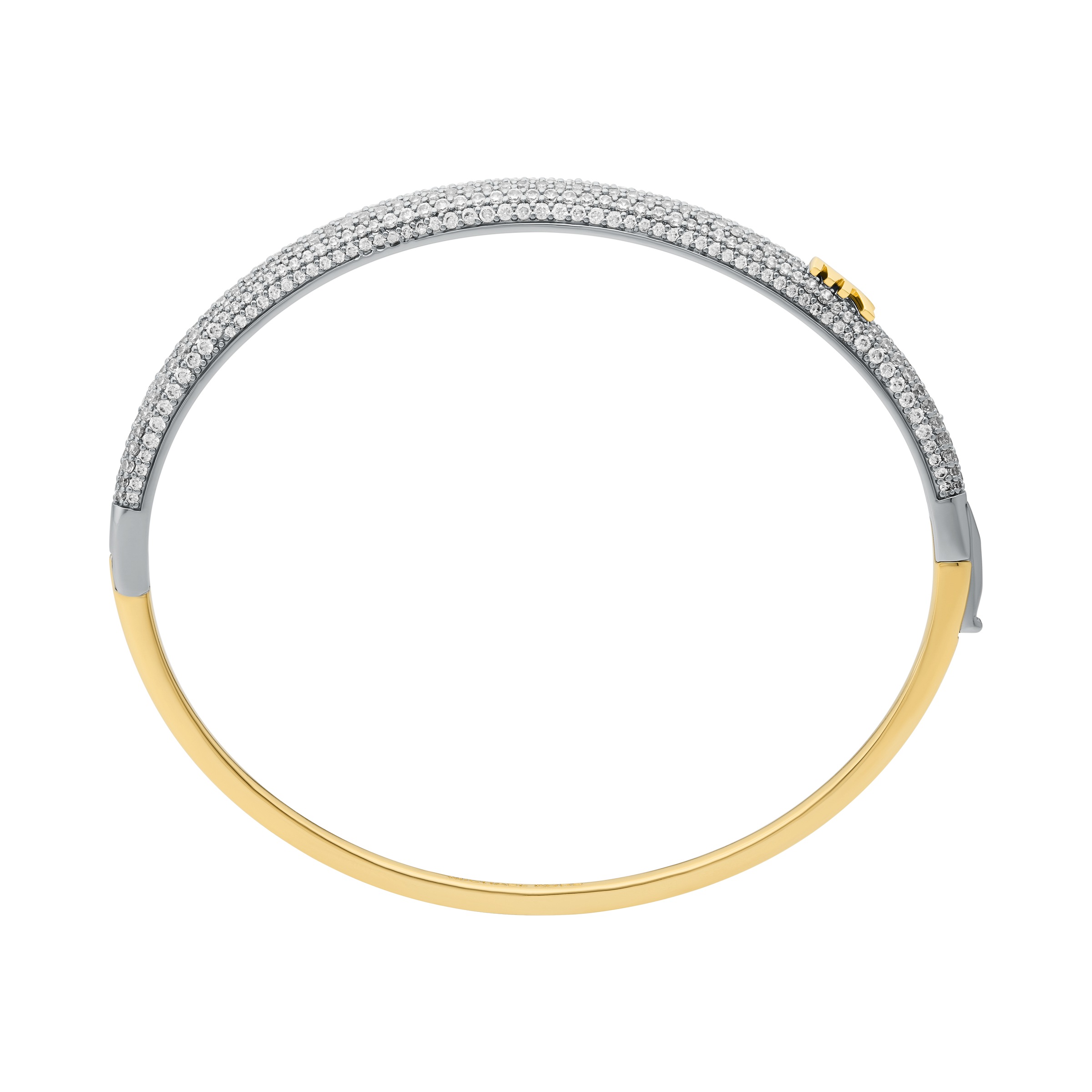 Armband MICHAEL KORS "Schmuck Geschenk Metall Armkette PREMIUM", gold (gelbgoldfarben, metallfarben, kristallweiß, kristallweiß), Armbänder, Damen, 20cm, Metall, Armband, mit Zirkonia (synth.) 4