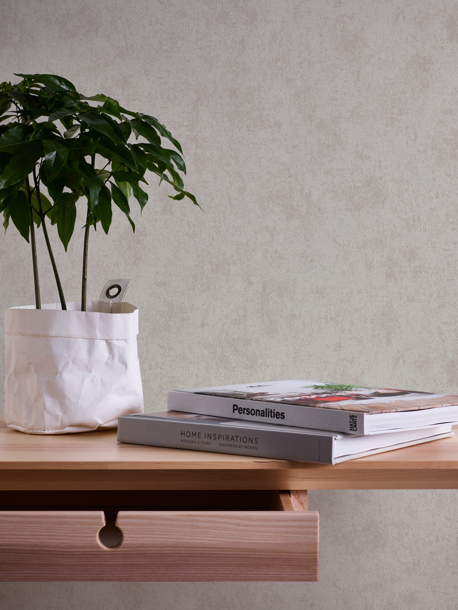 A.S. Création Vliestapete »Tapete Metallic«, glänzend-abstrakt-organisch, Tapete Putzoptik Glatt Tapeten Wohnzimmer Schlafzimmer Küche Flur Büro