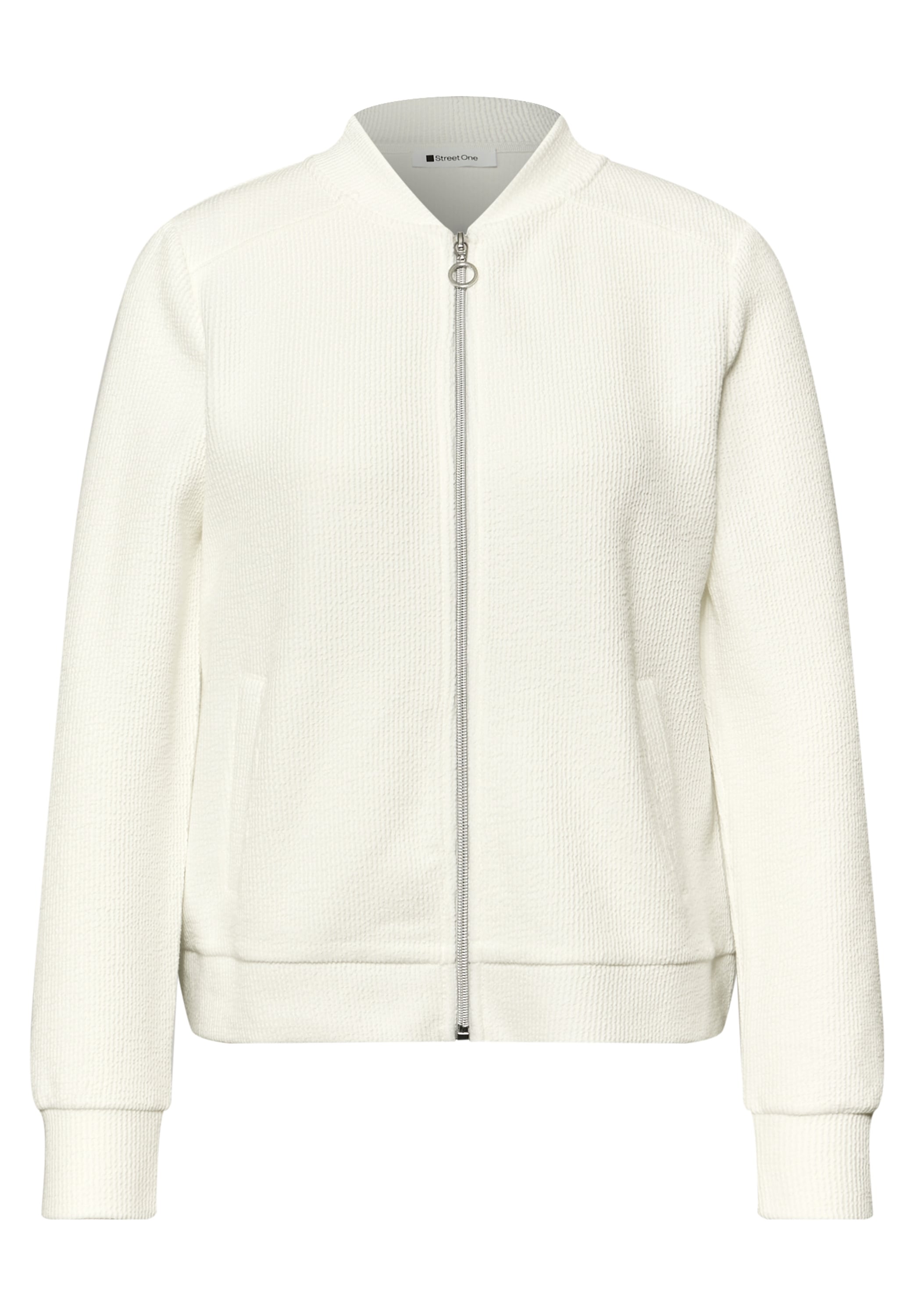 STREET ONE Blouson ohne Kapuze mit Zipper und Struktur
