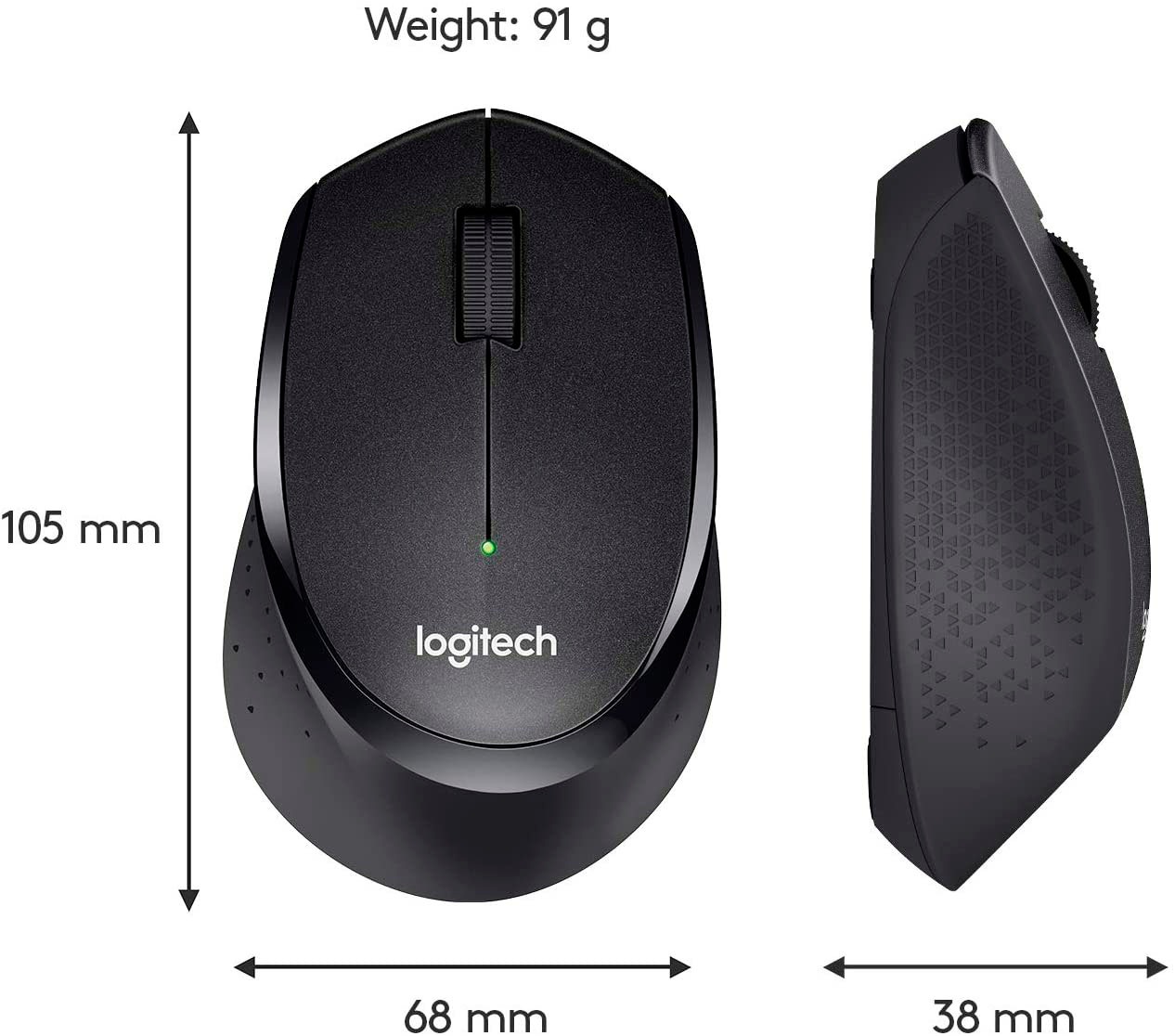 Logitech Maus »M330 Silent Plus Mouse«