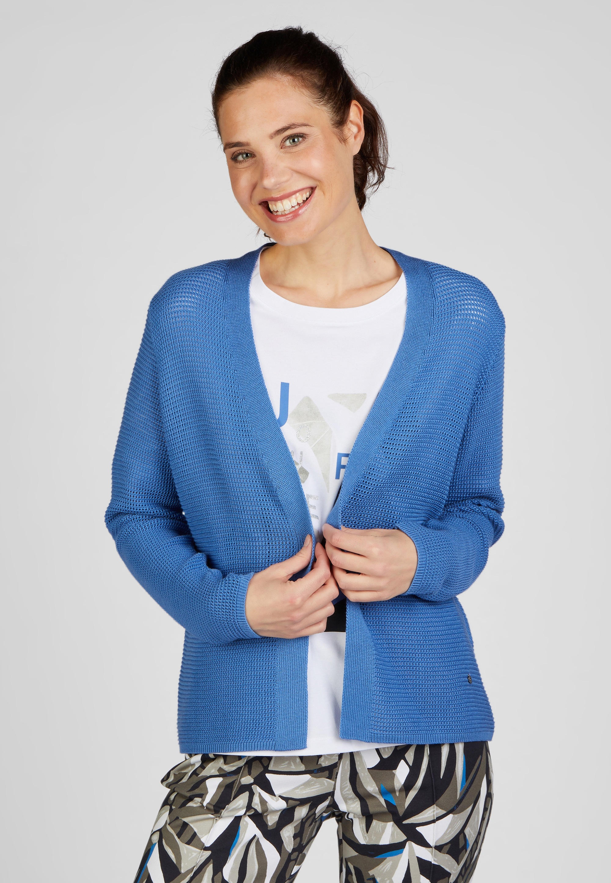 Rabe Megztinis » Verschlusslose Strickjacke...