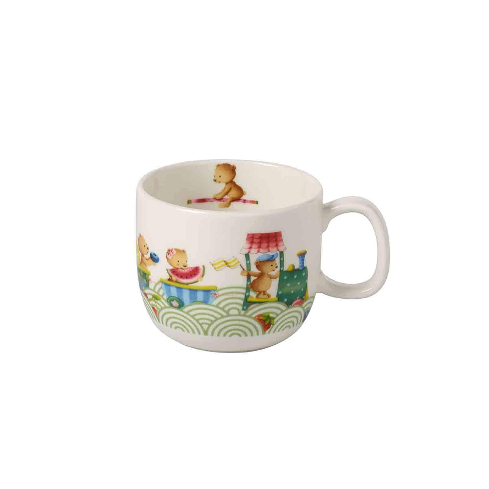 Villeroy & Boch Kindergeschirr-Set »Frühstücksset Hungry as a Bear 2er Set bunt« Spülmaschinenfest, Mikrowellensicher