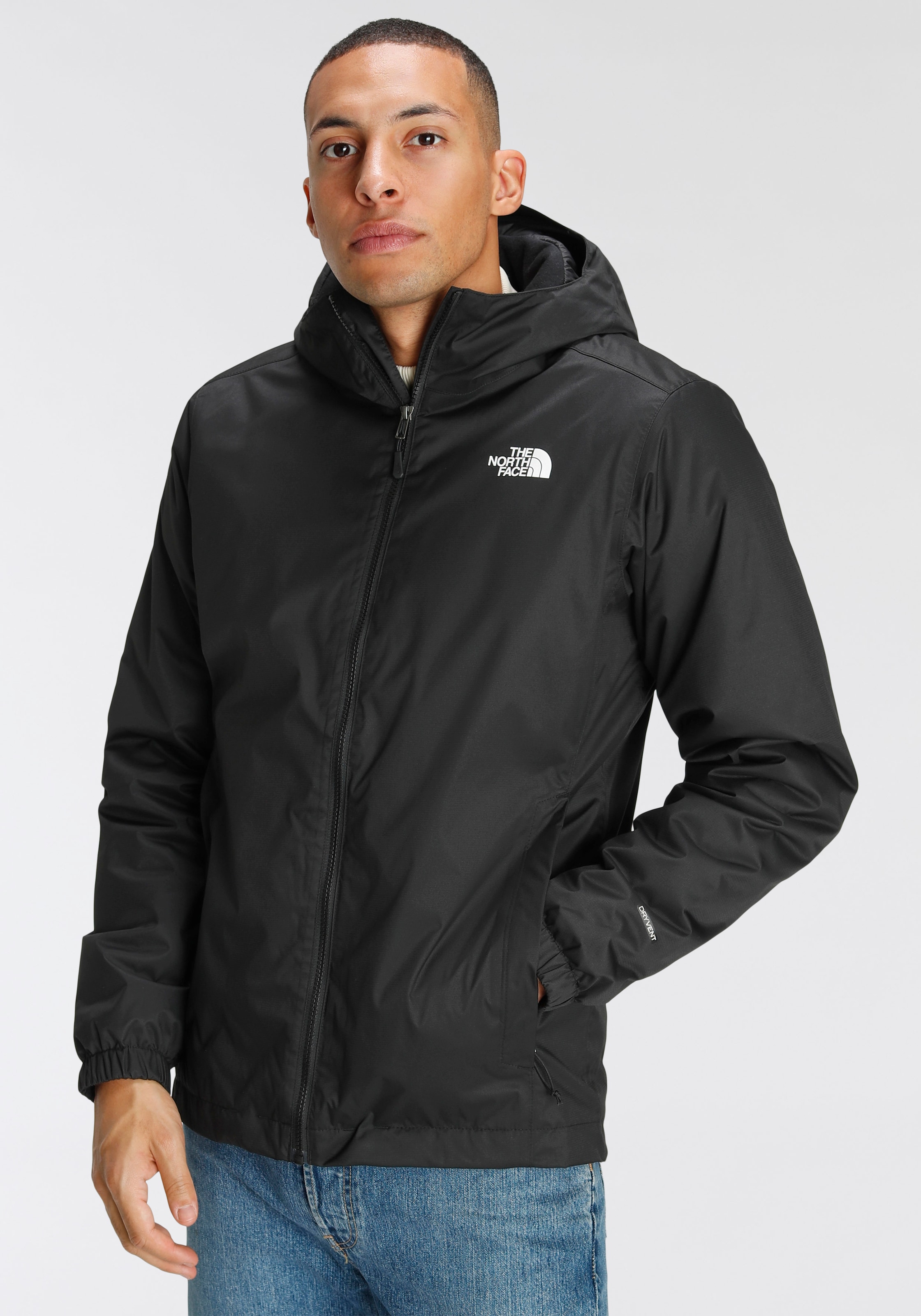 The North Face Funktionsjacke »M QUEST INSULATED JACKET«, (1 St.), mit Kapuze, mit Logodruck