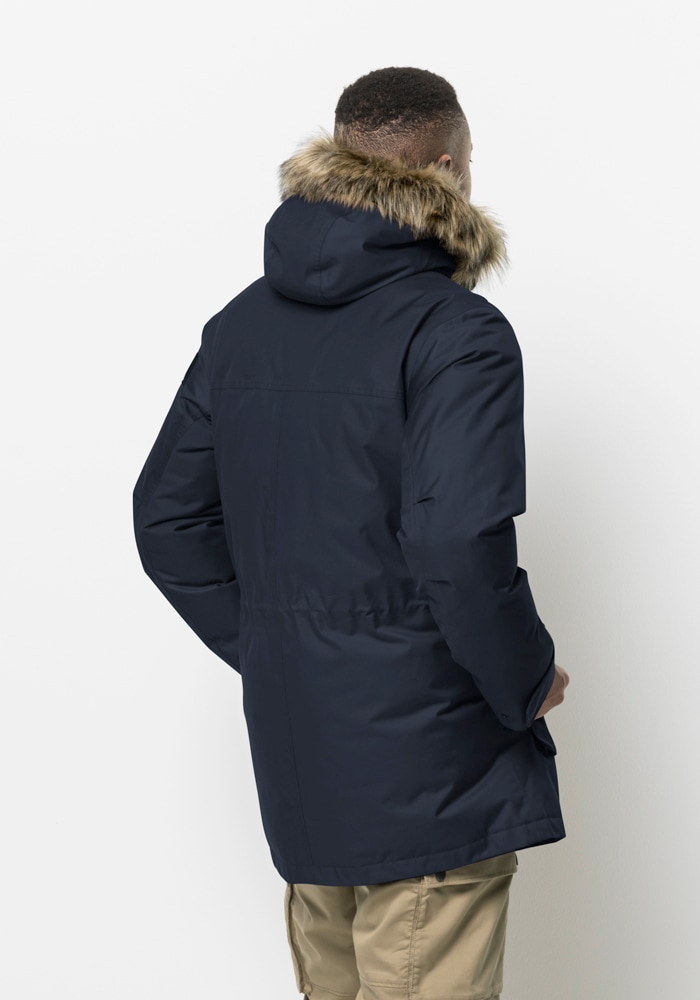 Jack Wolfskin Funktionsparka »WINTERFROST DOWN PARKA M«, mit Kapuze