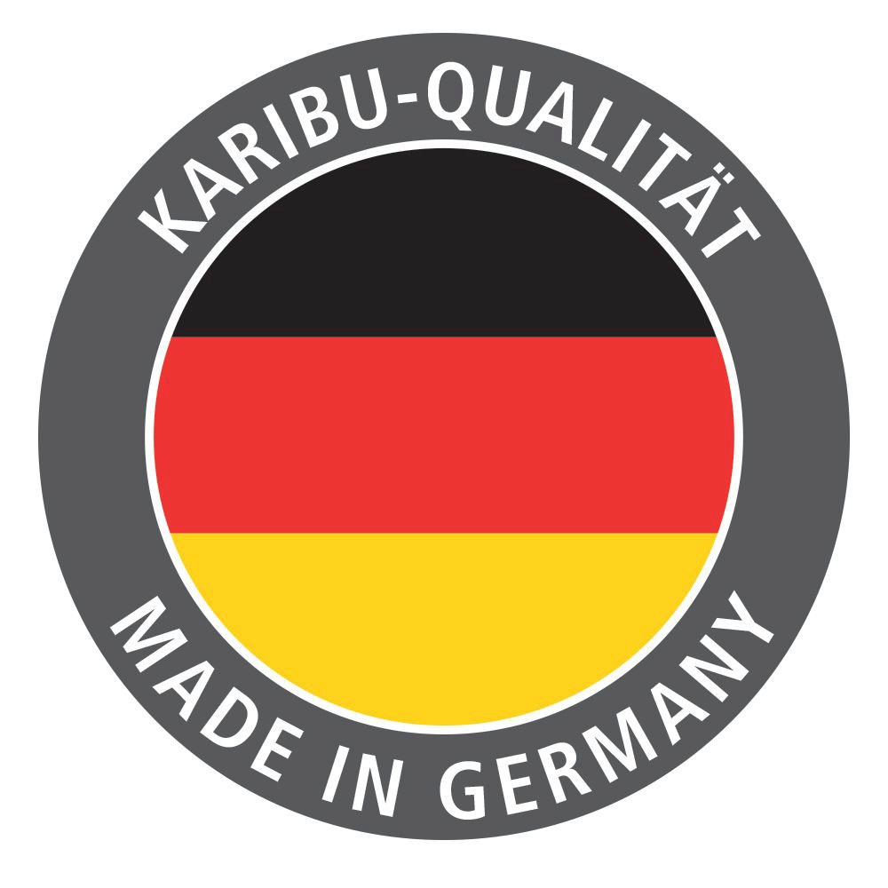 Karibu Rechteckpool »Malta BxLxH: 353x530x124 cm«, (Set, 5 tlg.), 44 mm starke kesseldruckimprägnierte Holzbohlen aus Fichtenholz