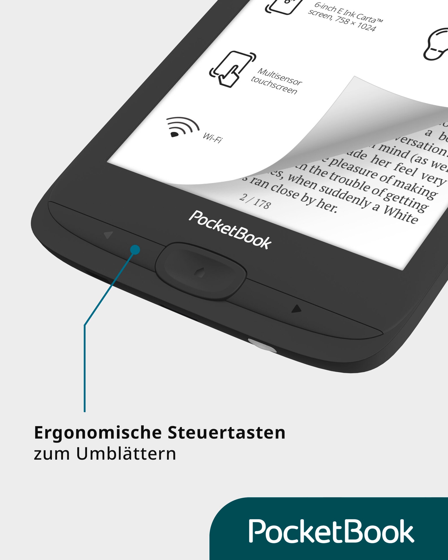 PocketBook E-Book »Basic Lux 4«