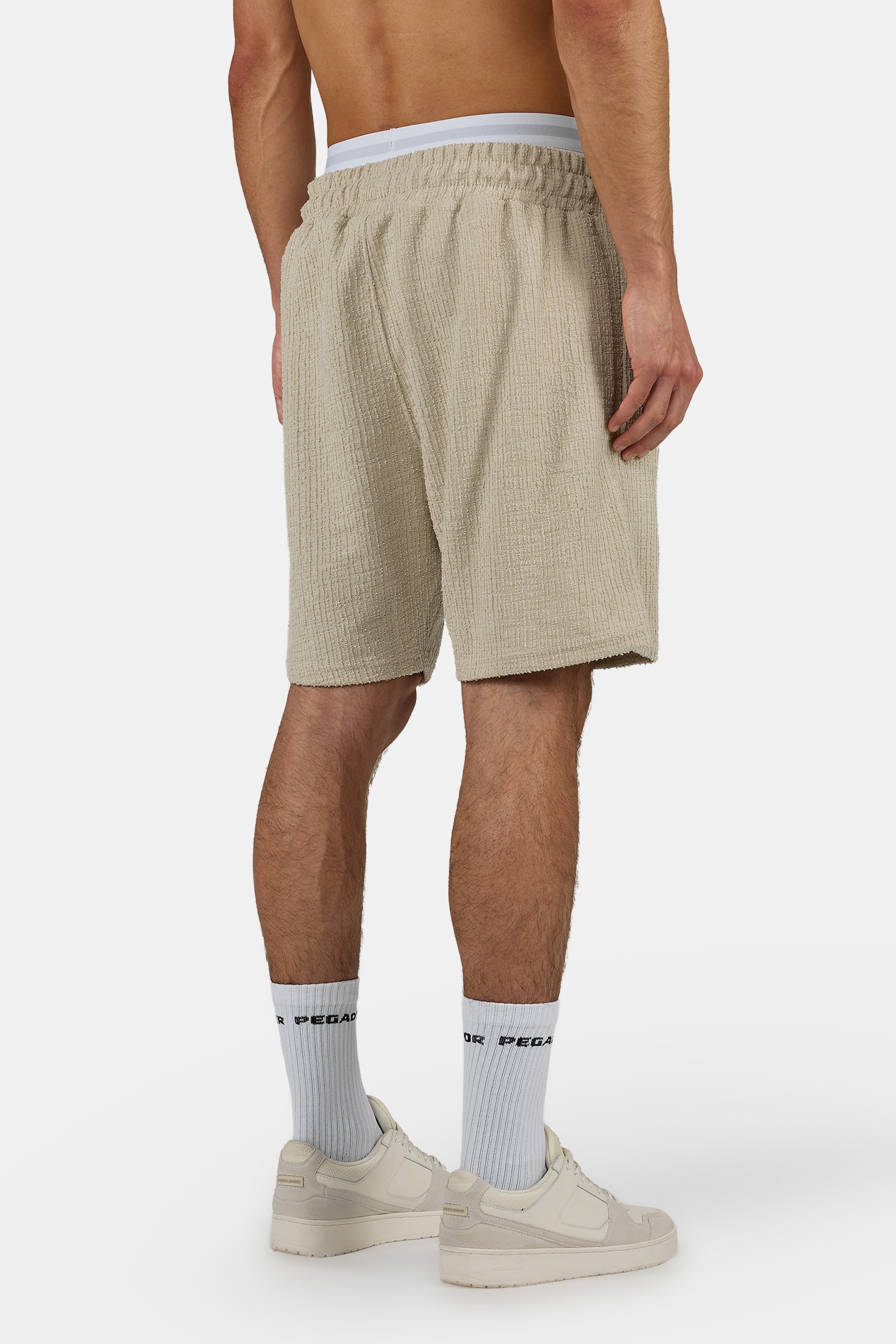 Thumbnail - PEGADOR Shorts "Libco Structured Knit Shorts" Materialmix, regular fit