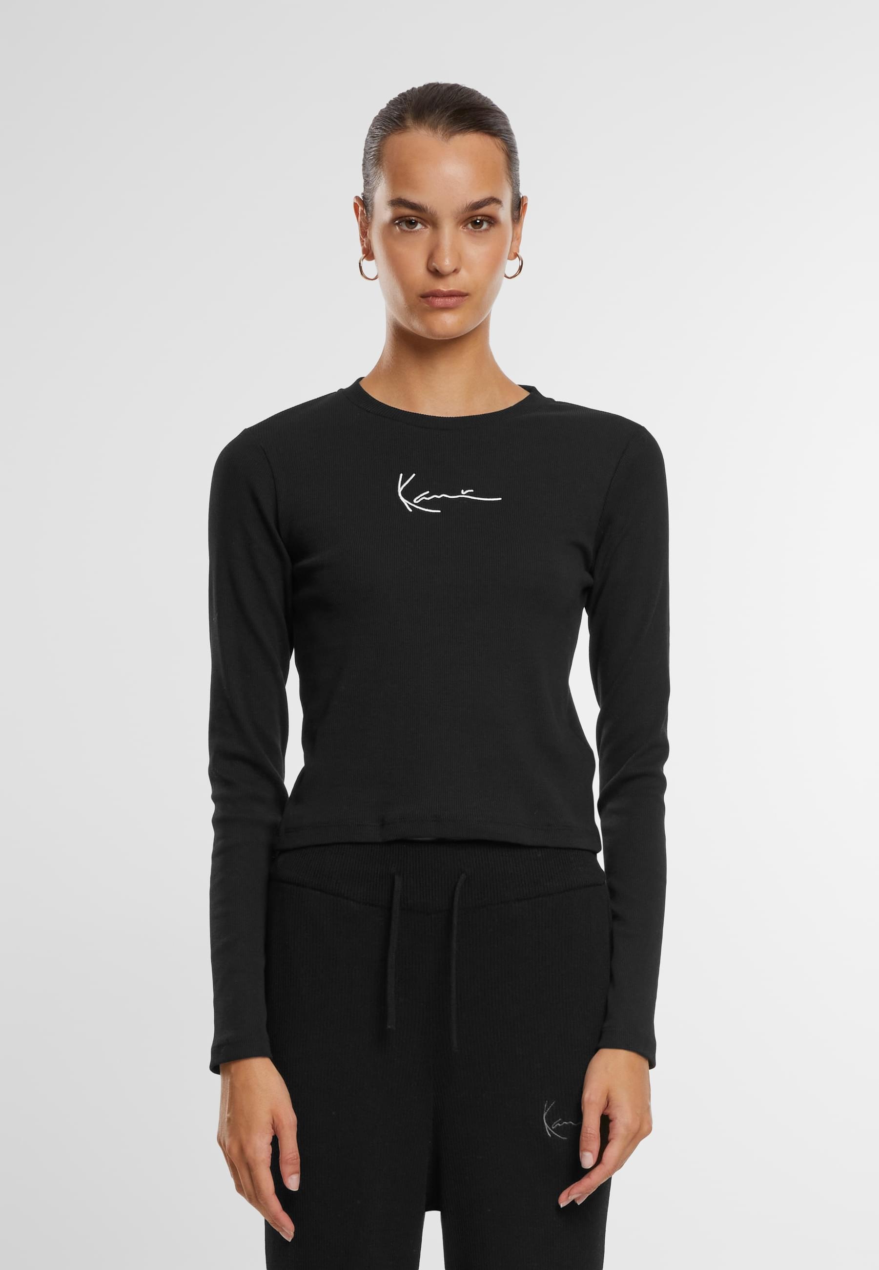 Karl Kani Longsleeve »Karl Kani Karl Kani Small Signature Short Rib LS«, (1 tlg.)