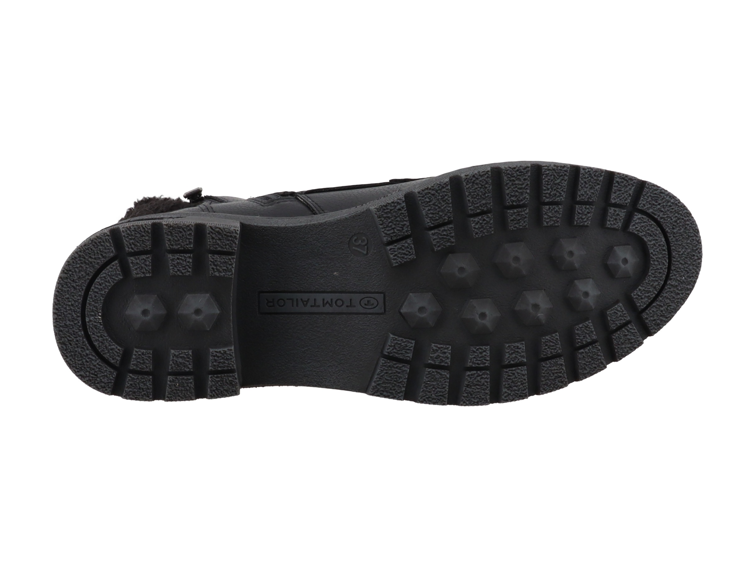 TOM TAILOR Winterstiefelette  Stiefelette, Winterboots mit Blockabsatz
