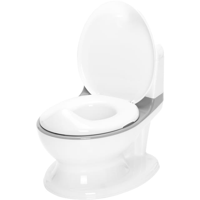 Fillikid Töpfchen »Mini Toilette, weiß/grau«, inkl. Sound- und Lichteffekte  bestellen | BAUR